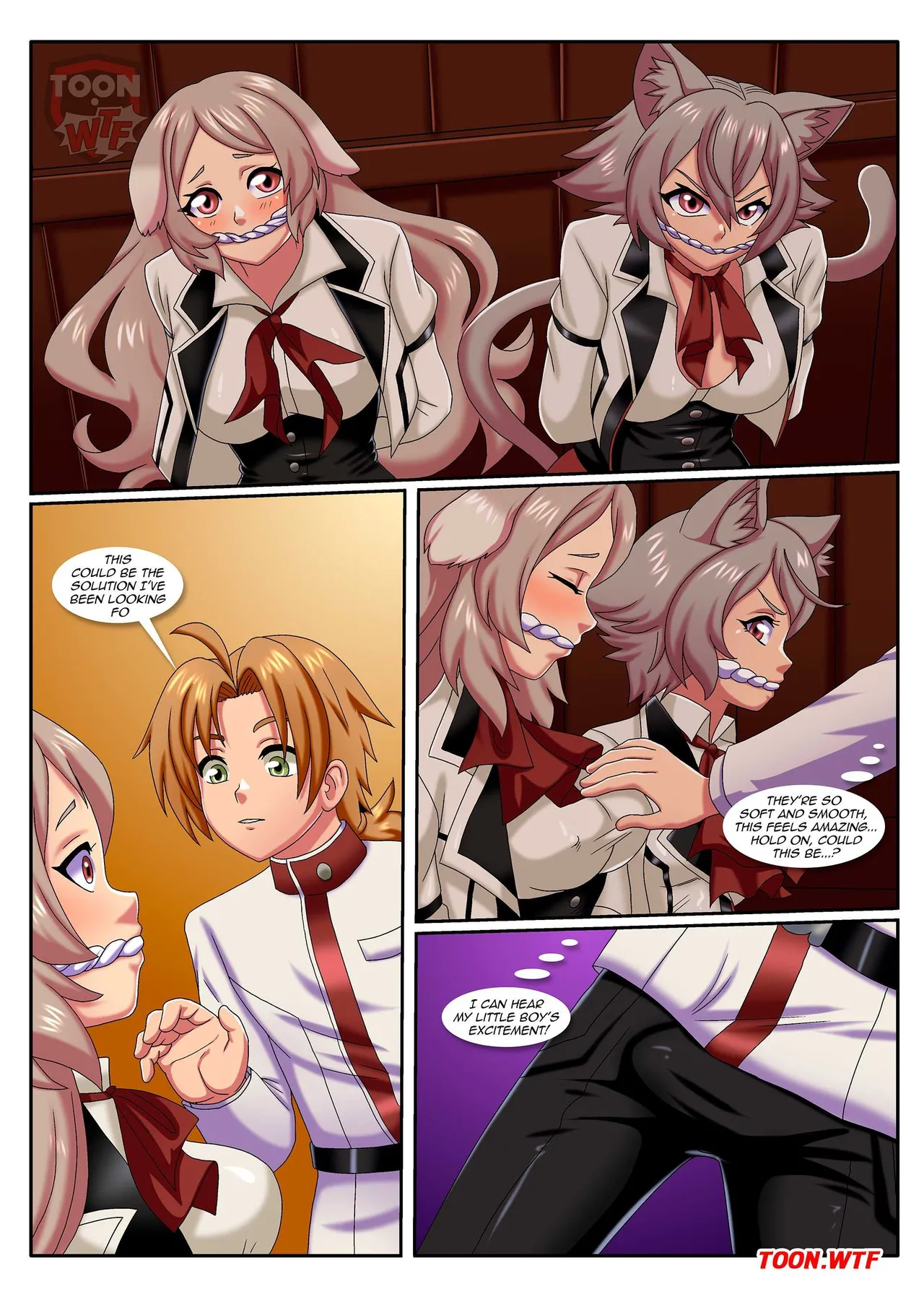 A Feline Lesson page 3 full
