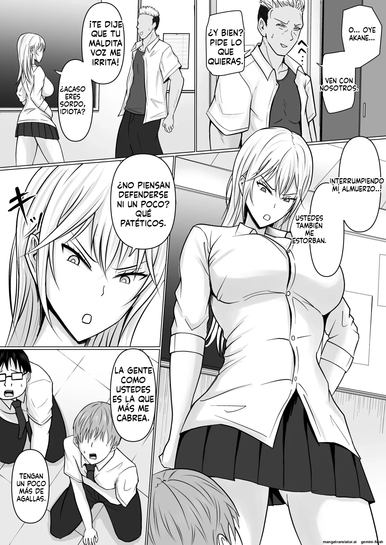 Class no Yankee Joshi ni Hyoui 1  MTL page 4 full