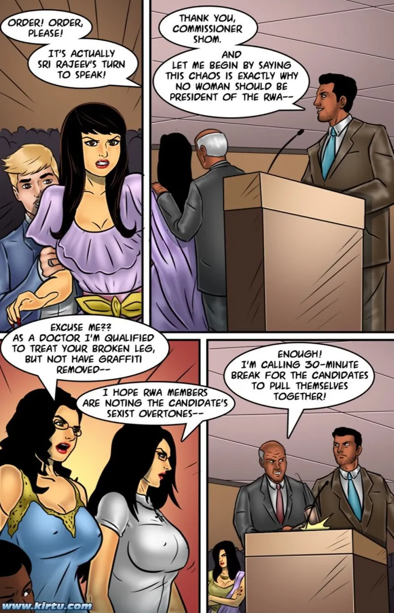 Savita Bhabhi Episode 65 The Candidate Stuffing the Ballot Boxes page 10 full