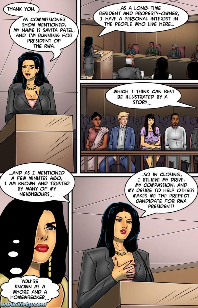 Savita Bhabhi Episode 65 The Candidate Stuffing the Ballot Boxes page 8 full