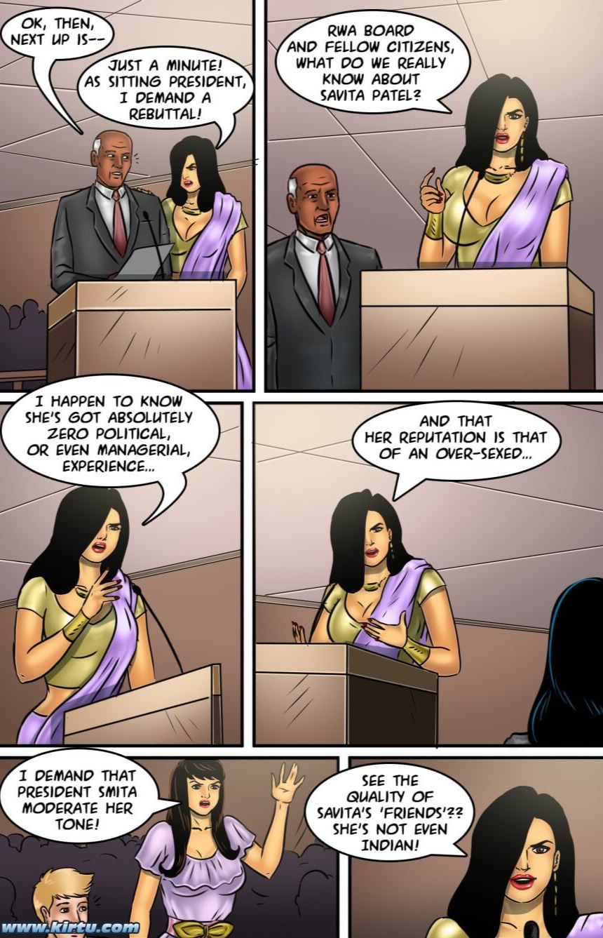 Savita Bhabhi Episode 65 The Candidate Stuffing the Ballot Boxes page 9 full