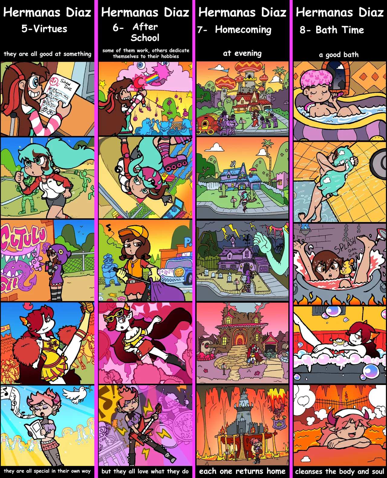 The Diaz Sisters/Siblings - Extras page 6 full