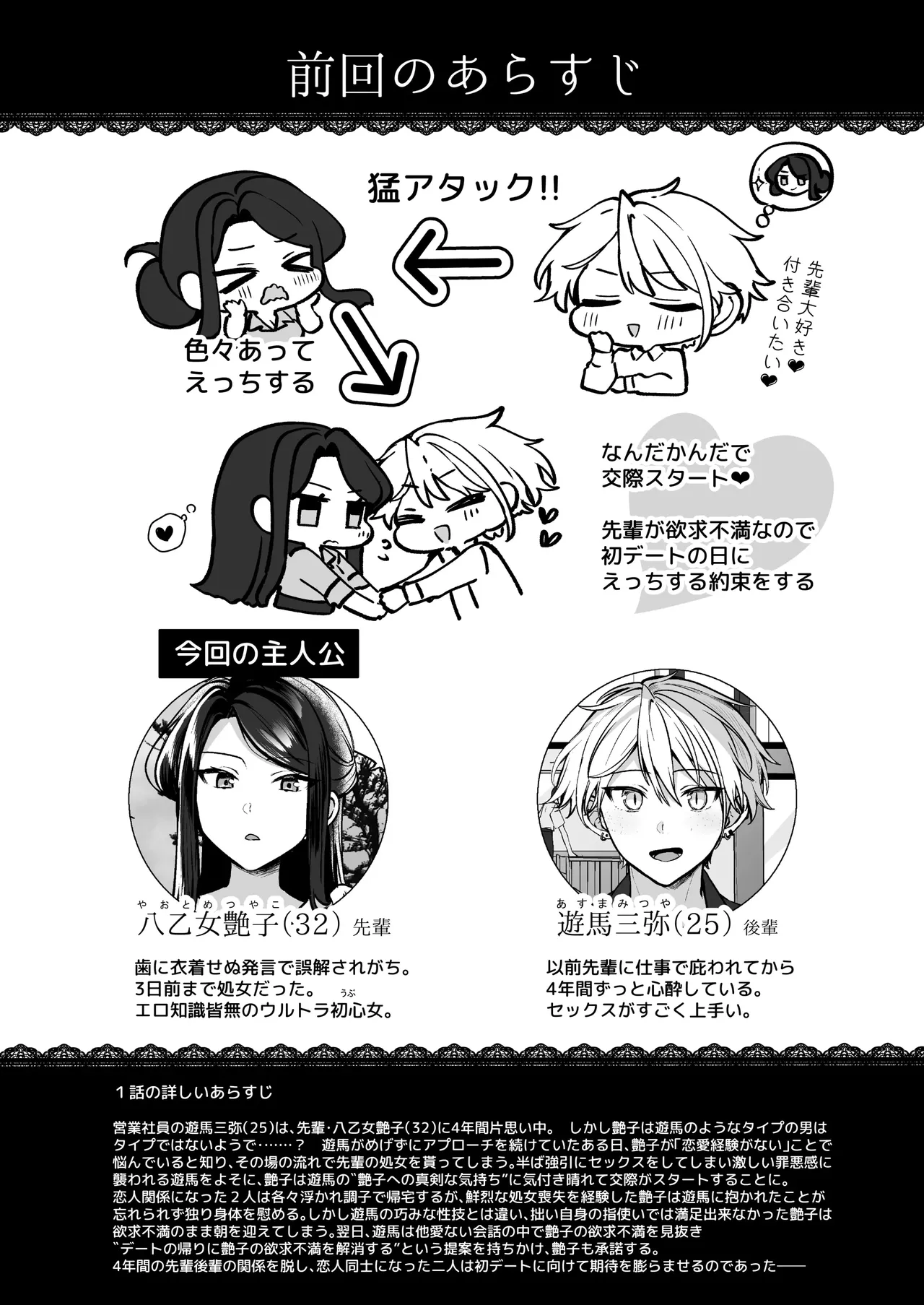 かくしごと×初デート -デカ女上司と元チャラ男の後輩くん＃2- page 8 full