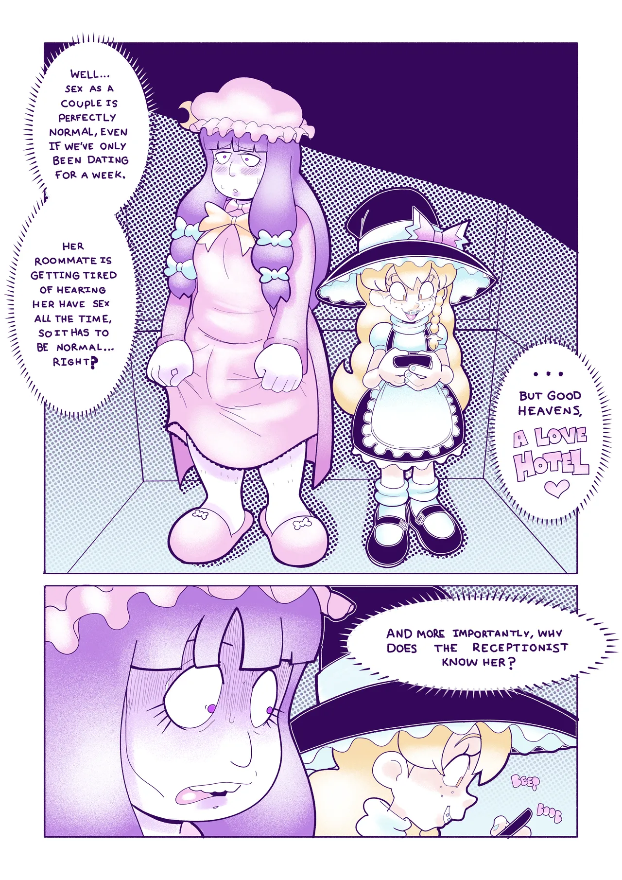 My Girlfriend Marisa Finally Takes Me to Her Favorite Love Hotel, but The Thought of Her Being Fucked Here Countless Times Before Made Me So Horny I Had to Fuck Her Too! page 3 full