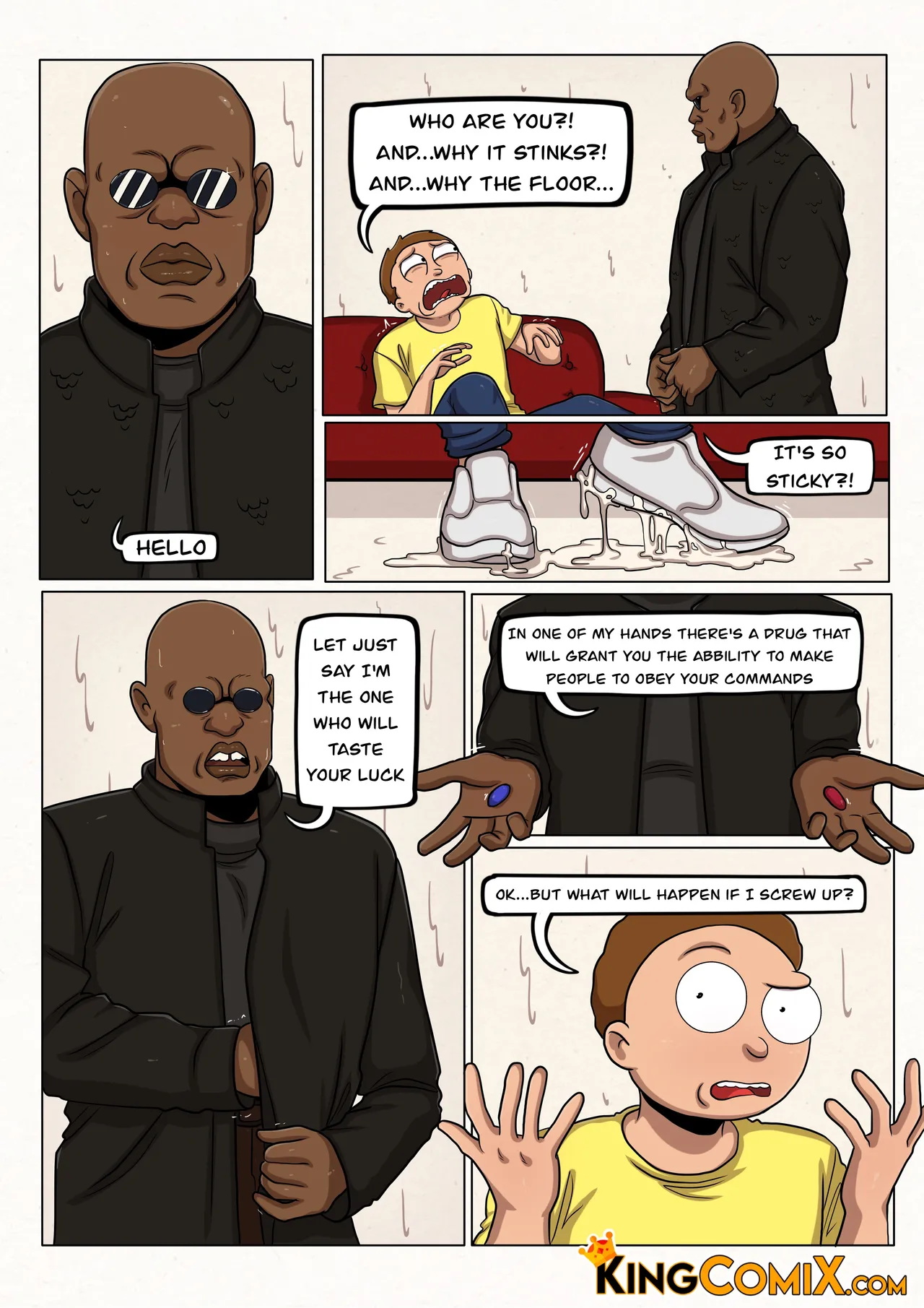 Rick and Morty another Morty's sex comic page 5 full