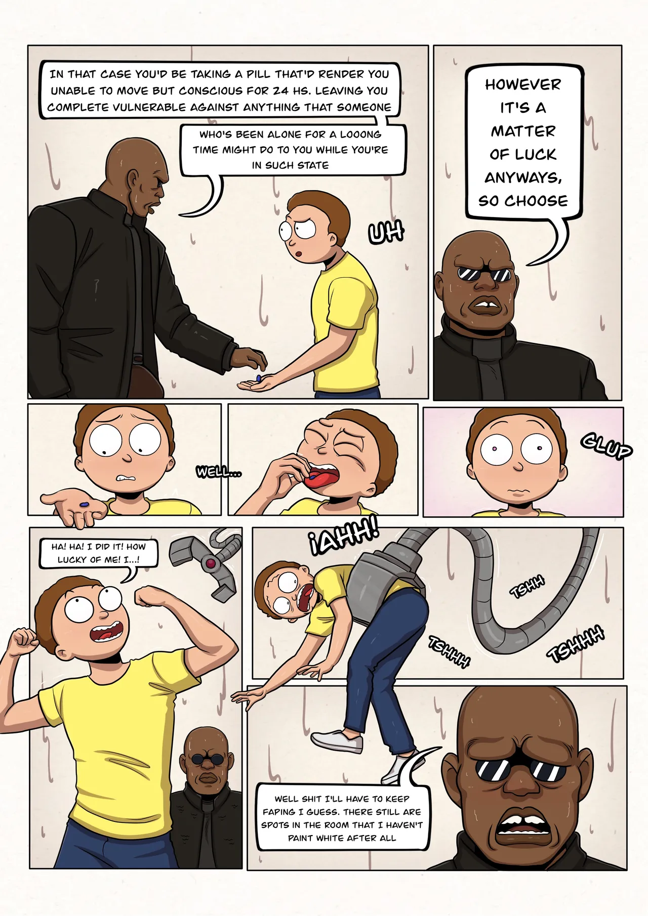 Rick and Morty another Morty's sex comic page 6 full