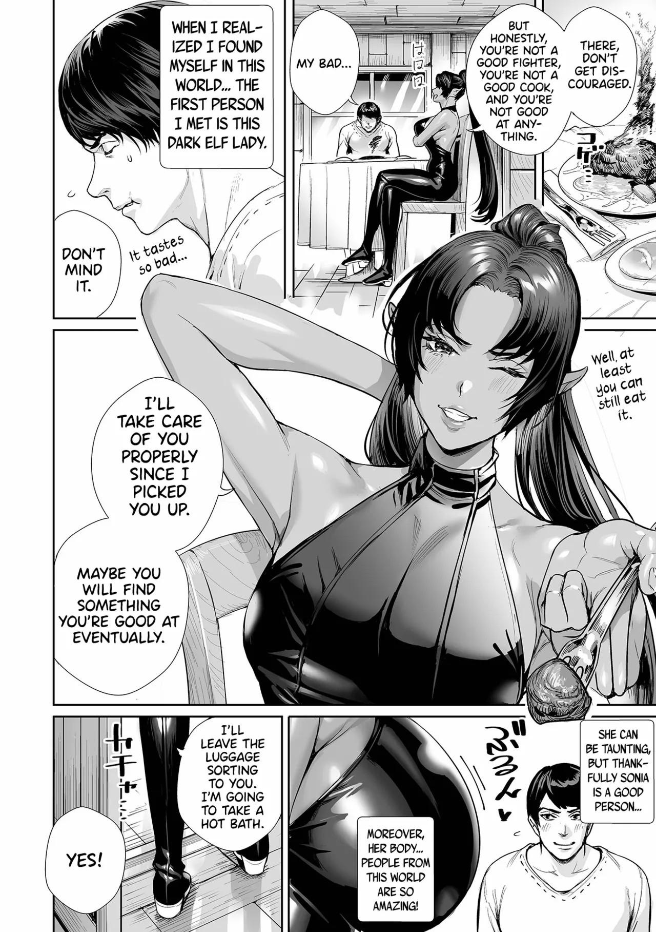 Dark Elf no Onee-san ni Hirowarete | I Was Picked Up By Miss Dark Elf page 2 full