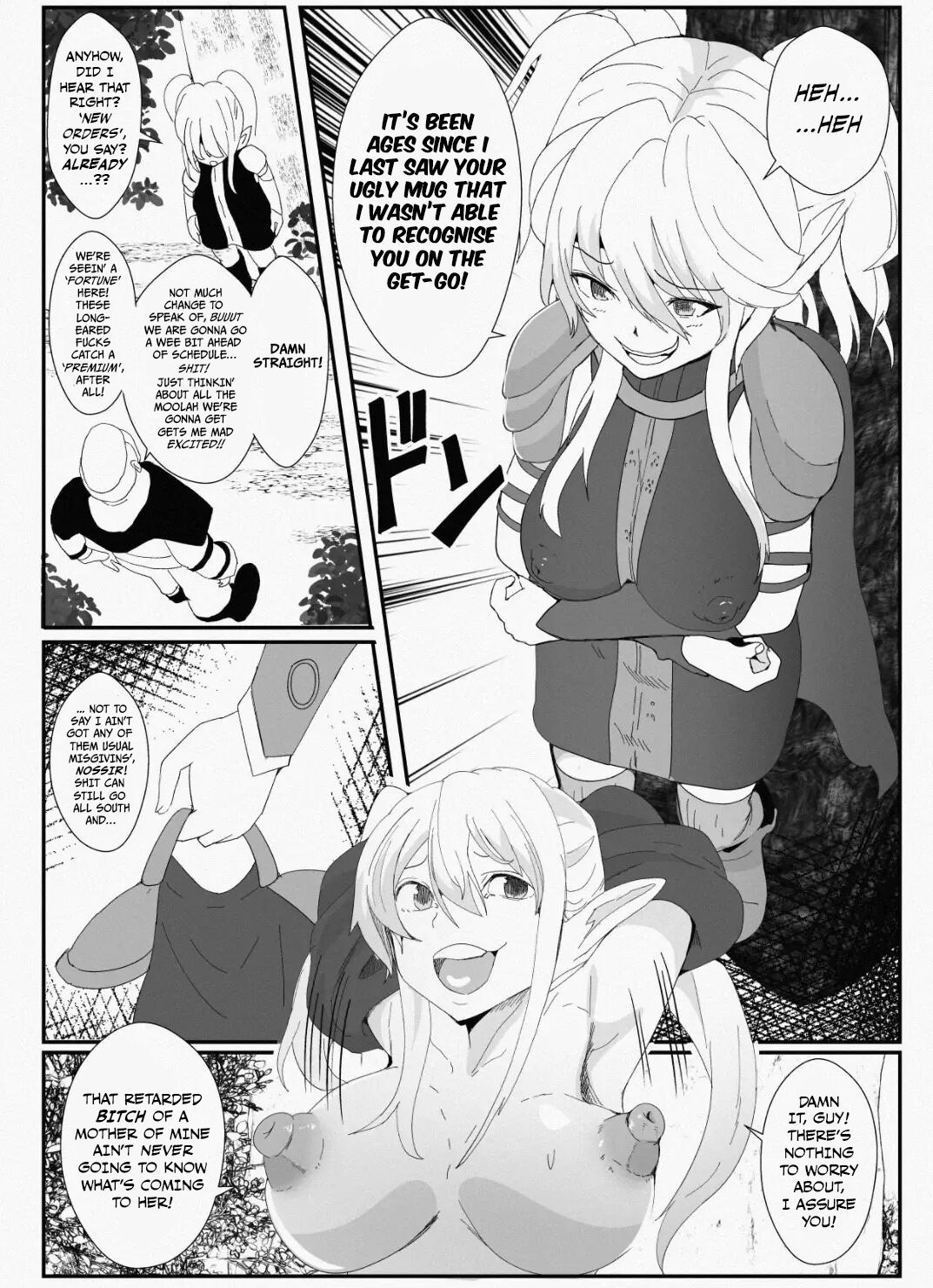 Kawa to Elf to Sanzokudan ~Kawa ni Sare Shukka Sareru Elf no Kazoku~ | Of Skins, Elves, And Bandits — How A Family Of Elves Were Made Into Skin, And Promptly Shipped Off page 7 full
