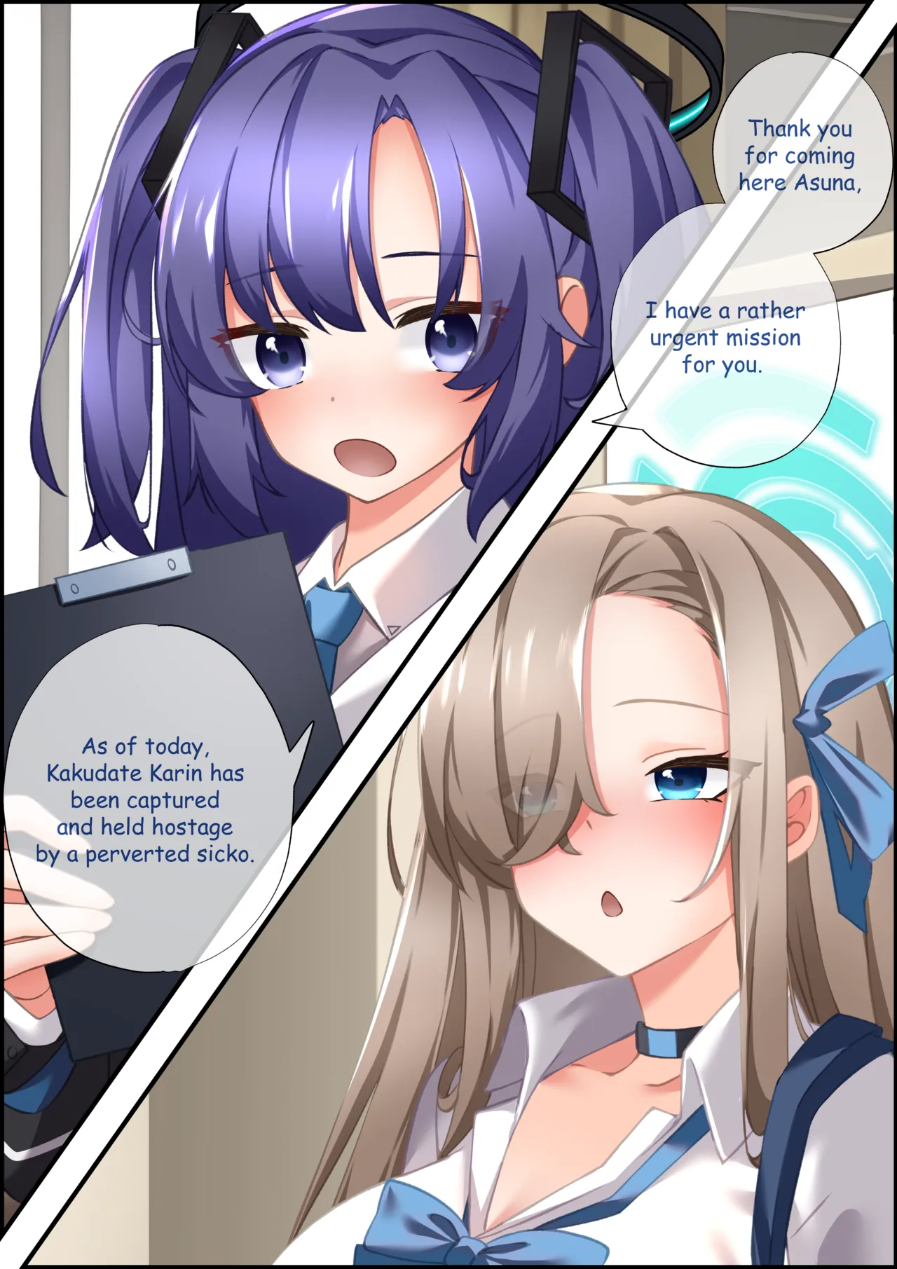 Asuna's first failed mission page 2 full