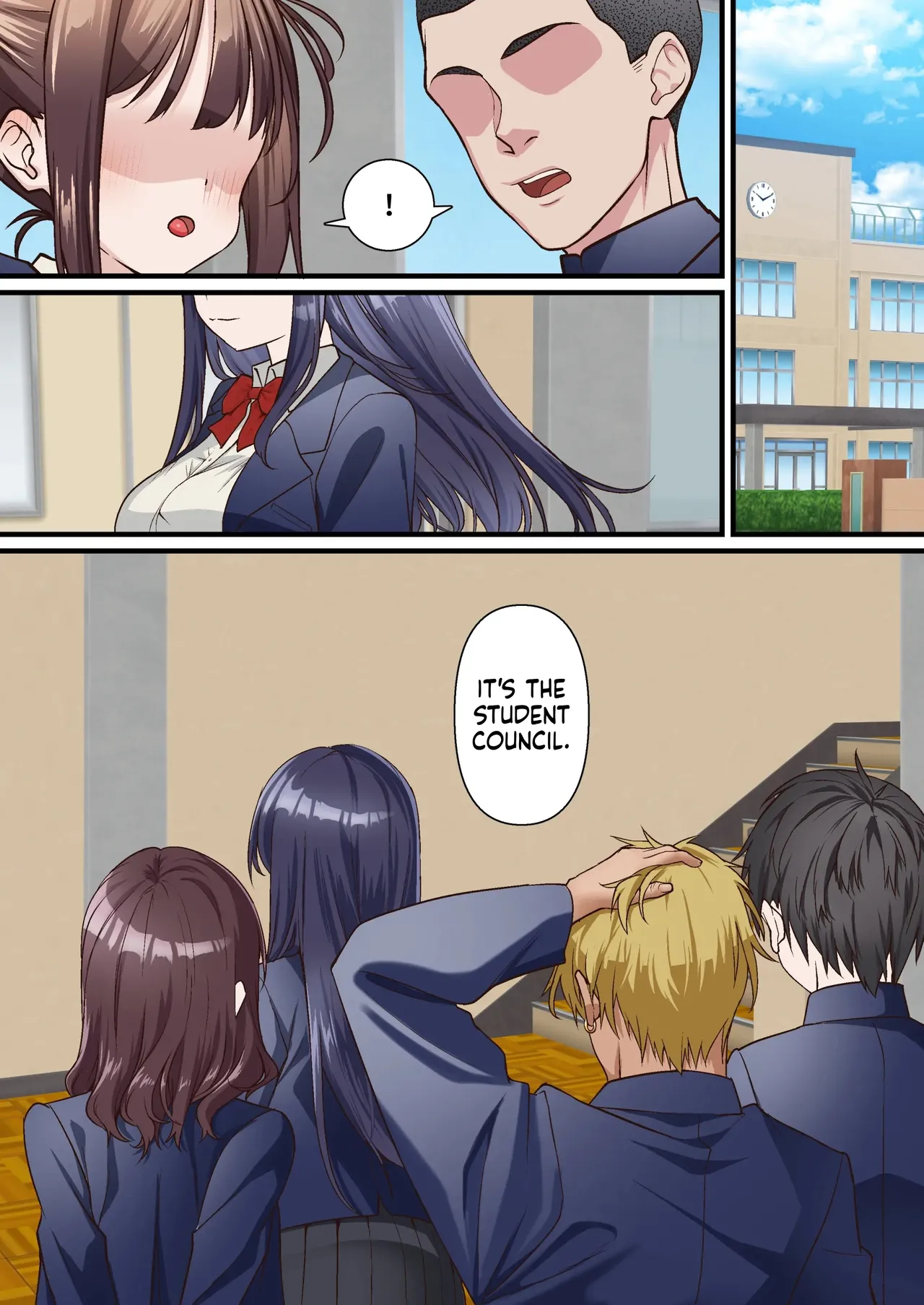 Saimin Charao to Netorare Seitokai NTR3 | Hypnotic Playboy and the NTR Student Council 3 page 4 full