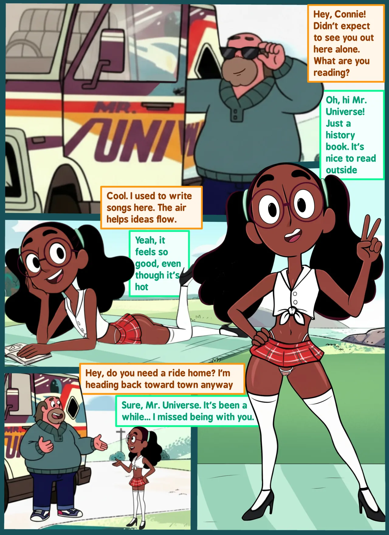 Steven Cuckniverse: Connie the Schoolgirl page 2 full