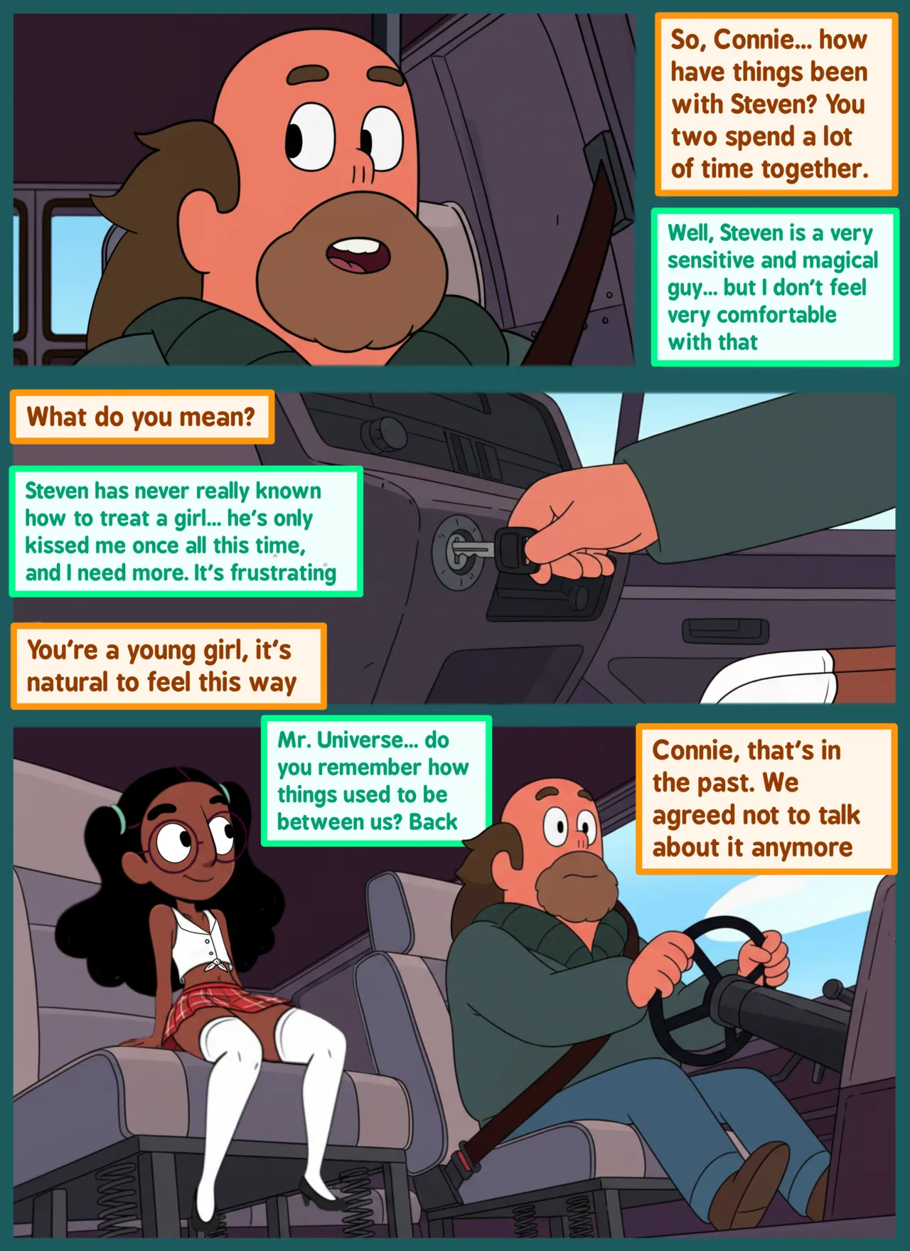 Steven Cuckniverse: Connie the Schoolgirl page 3 full