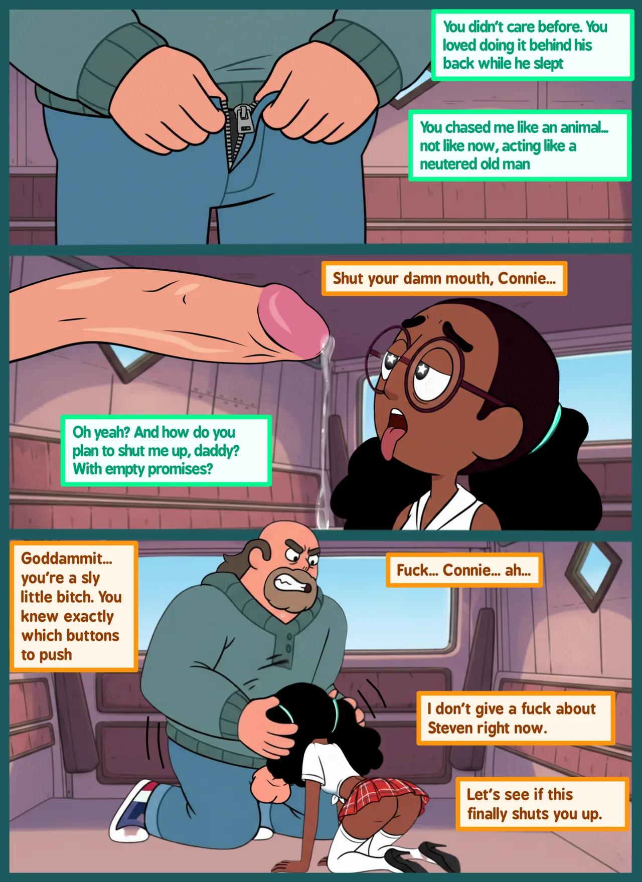 Steven Cuckniverse: Connie the Schoolgirl page 7 full