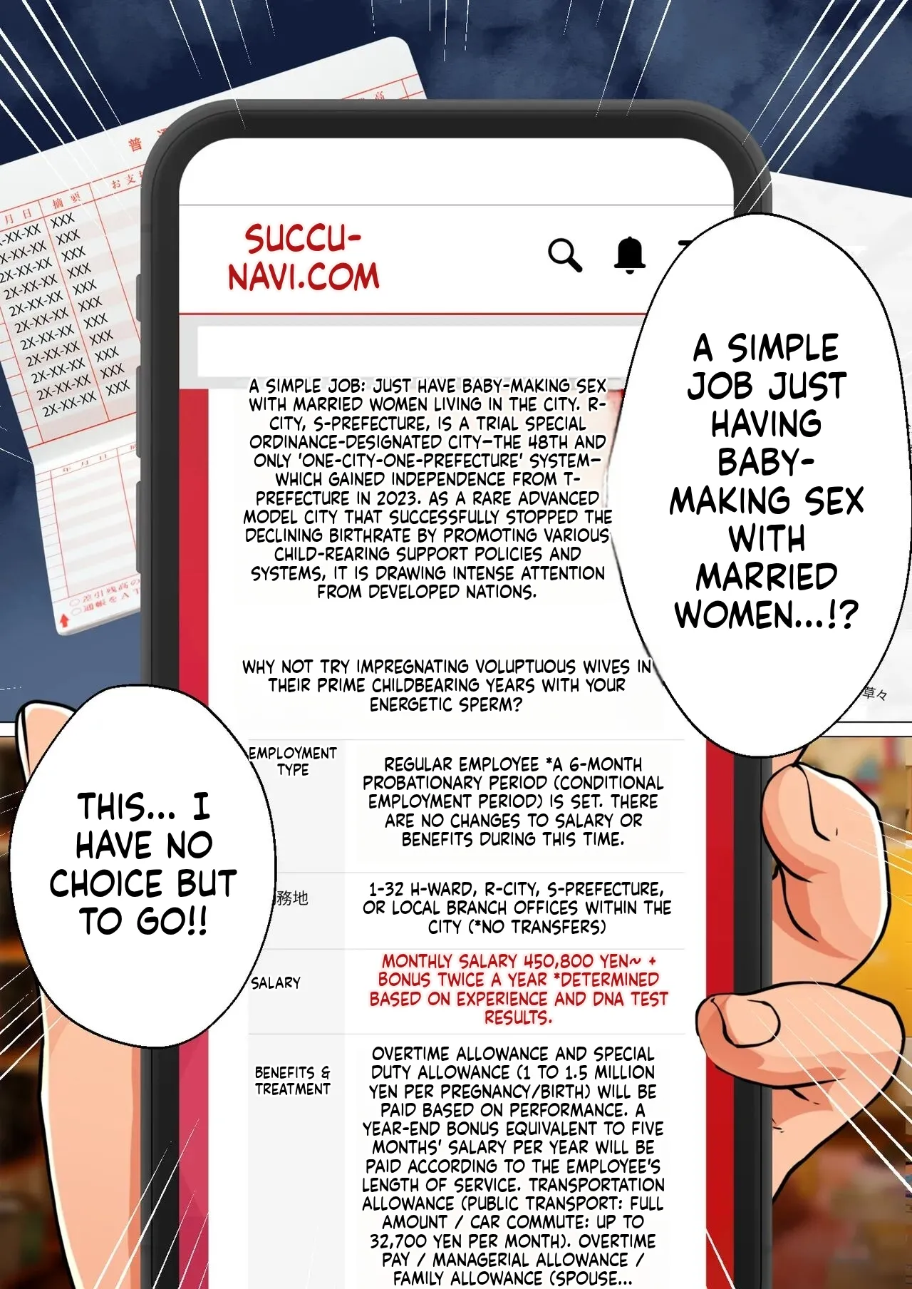 The Simple Job of Making Babies and Having Sex with a Super Erotic Housewife page 10 full