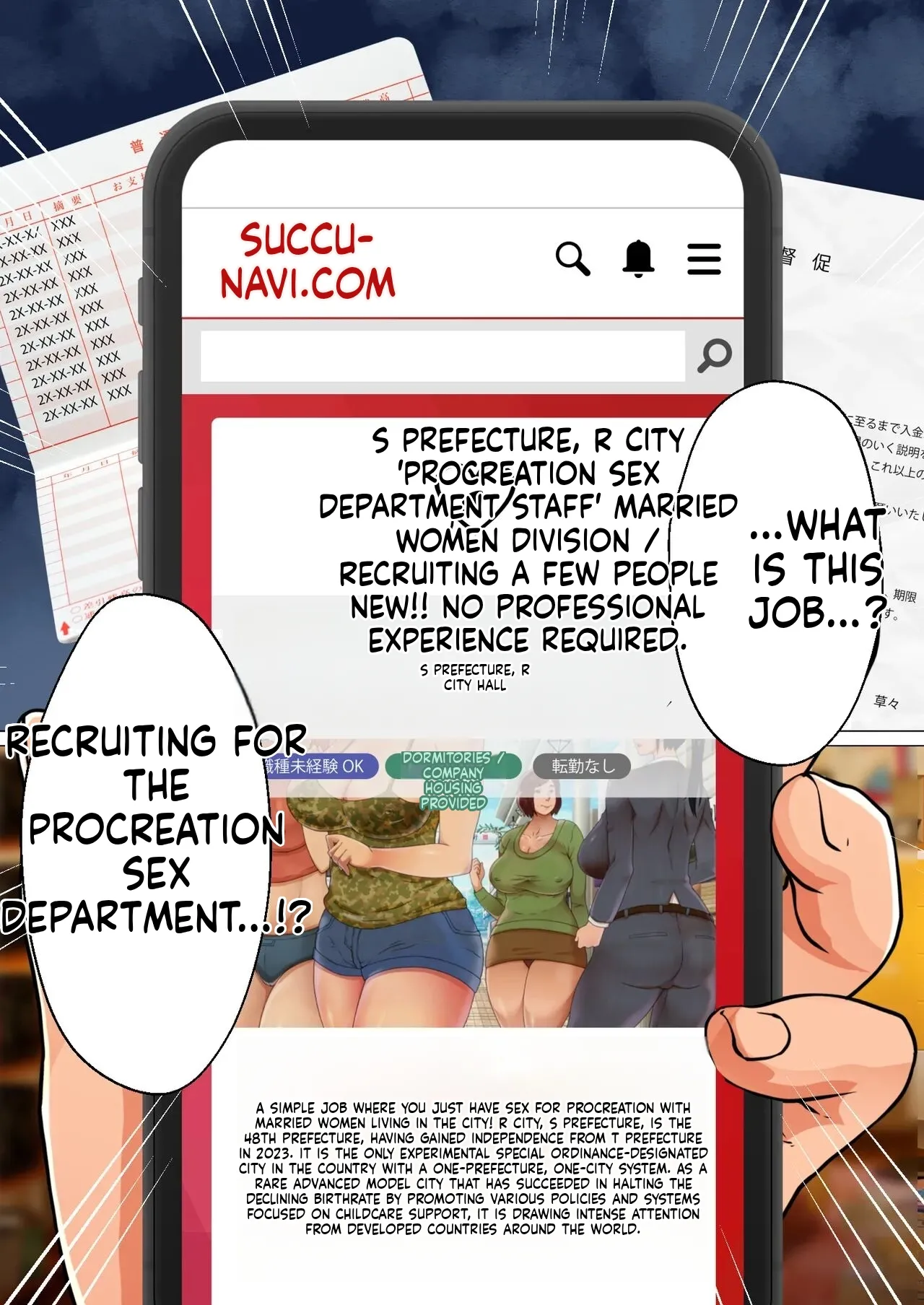 The Simple Job of Making Babies and Having Sex with a Super Erotic Housewife page 9 full
