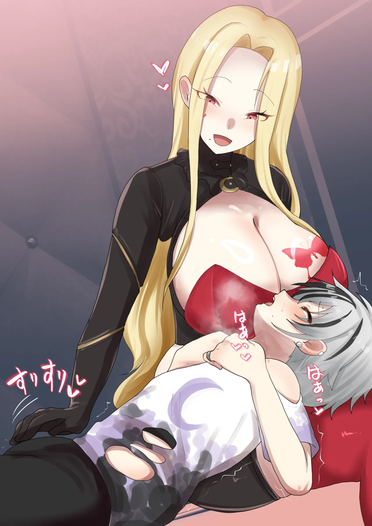 lisの膝枕でドキドキするszkmsr…🖤 page 7 full