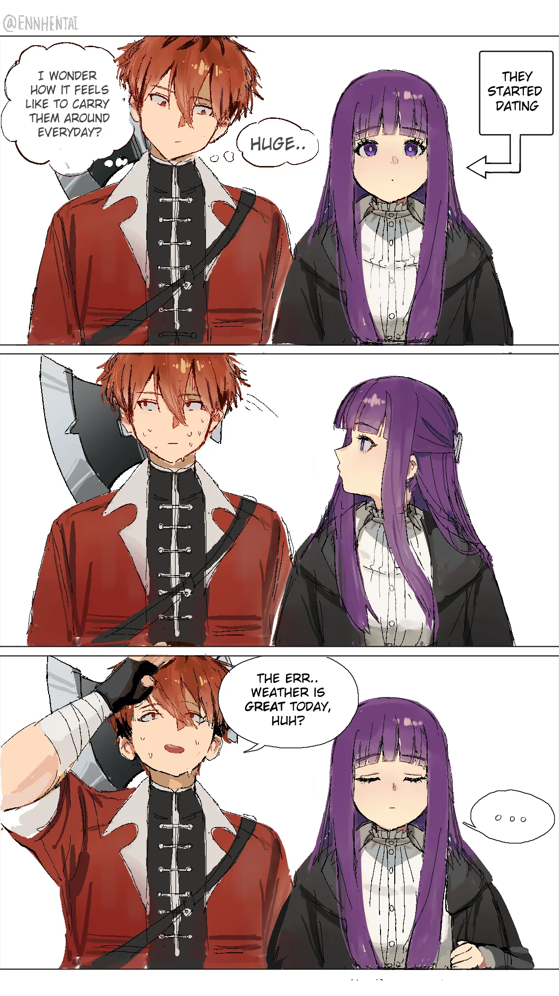 Fern X Stark 1 - Fern is Impatient page 1 full