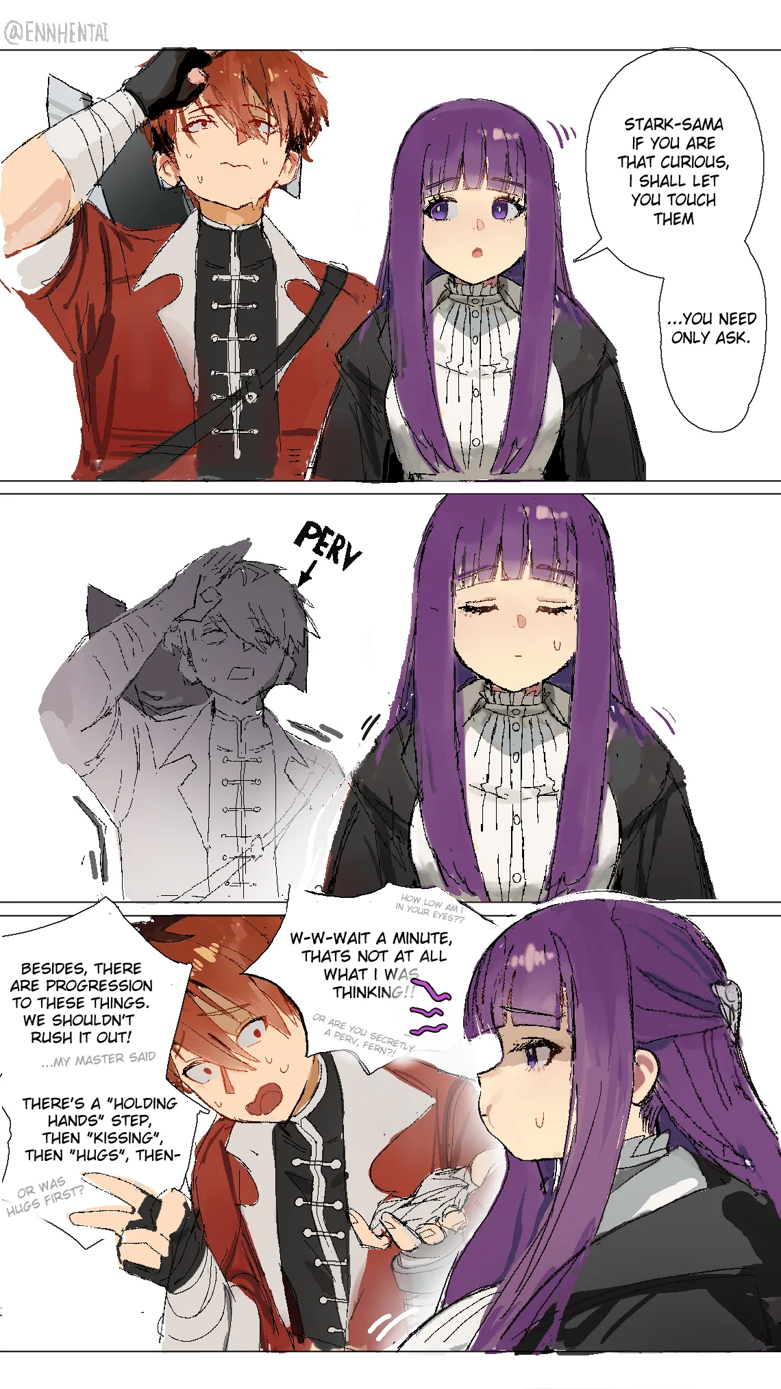 Fern X Stark 1 - Fern is Impatient page 2 full