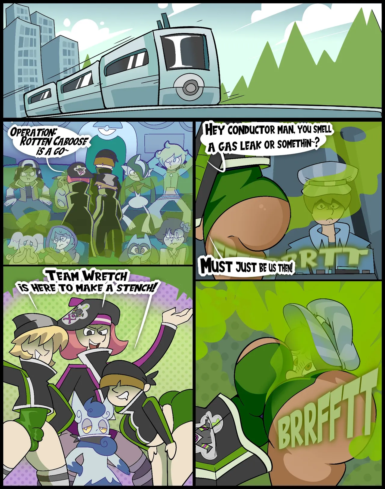 Team Wretch Takeover! page 1 full