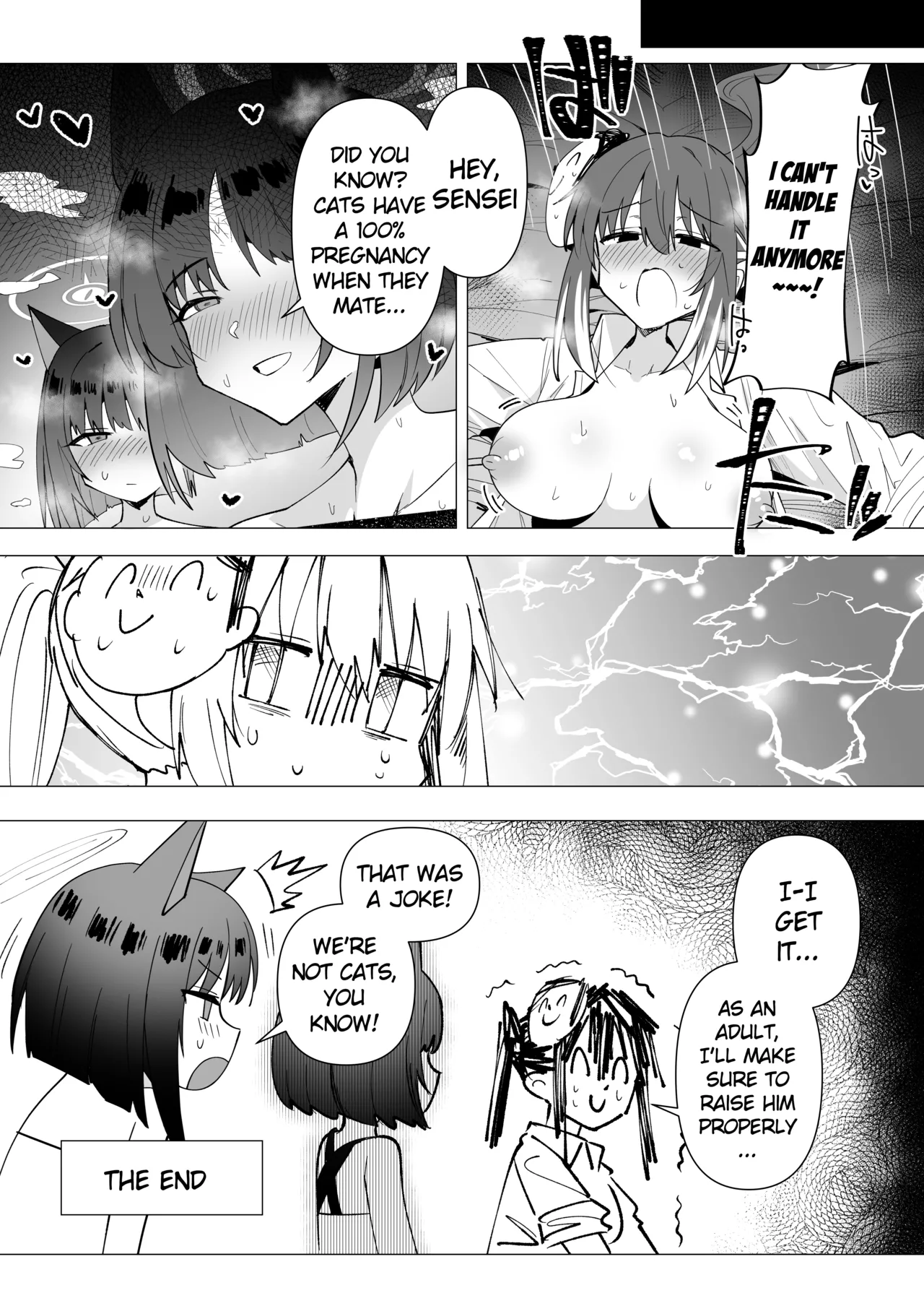 Onna Sensei to Nekoneko Shitsudo FTNR Konbi Tanpen page 7 full