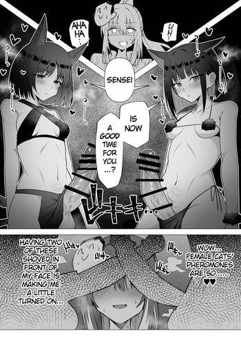 Onna Sensei to Nekoneko Shitsudo FTNR Konbi Tanpen cover