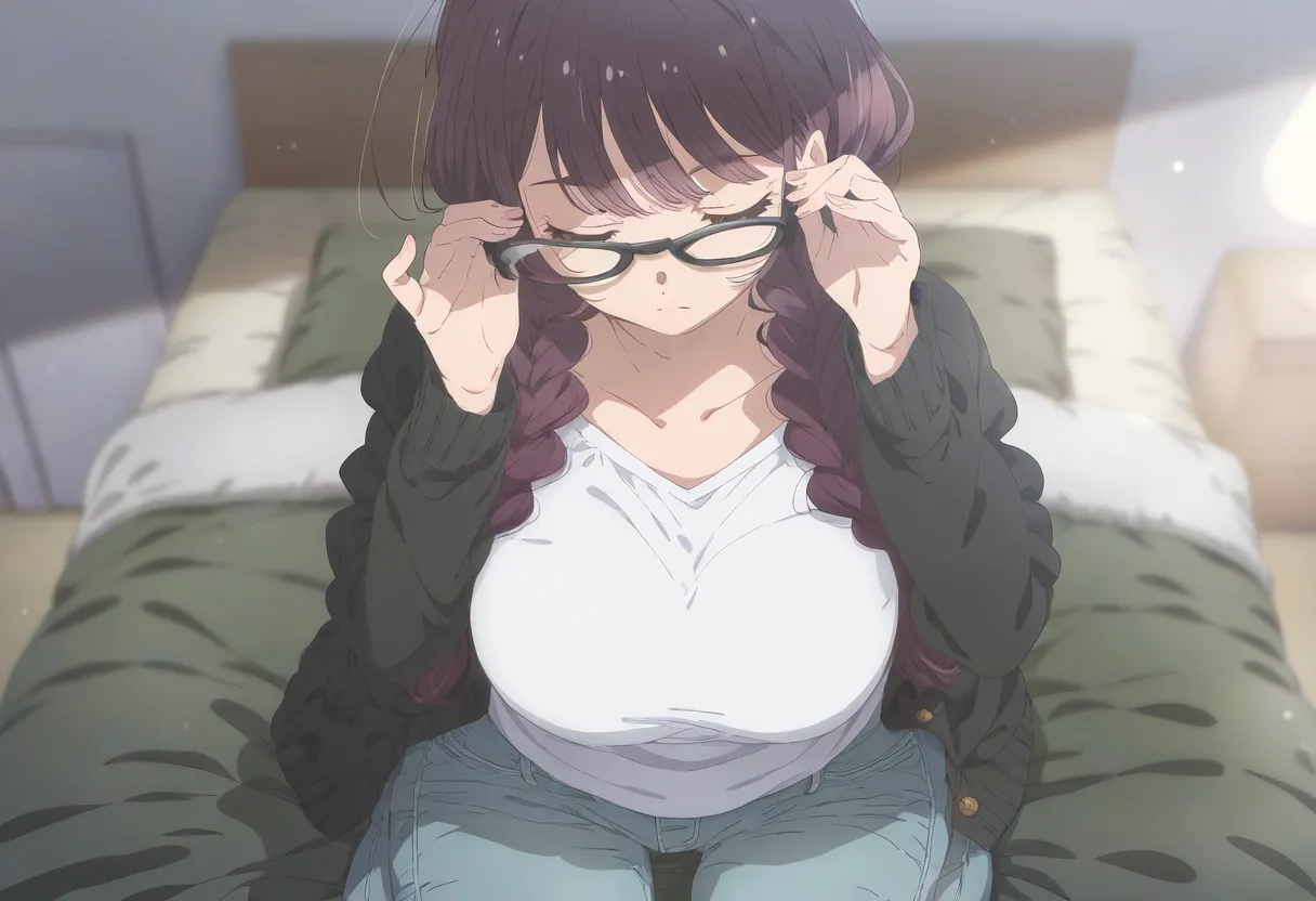 【cl-_-lo】【AI Generated】地味で固い陰キャだと思ったらS級美女の文系JDとヤリまくってる件 page 8 full