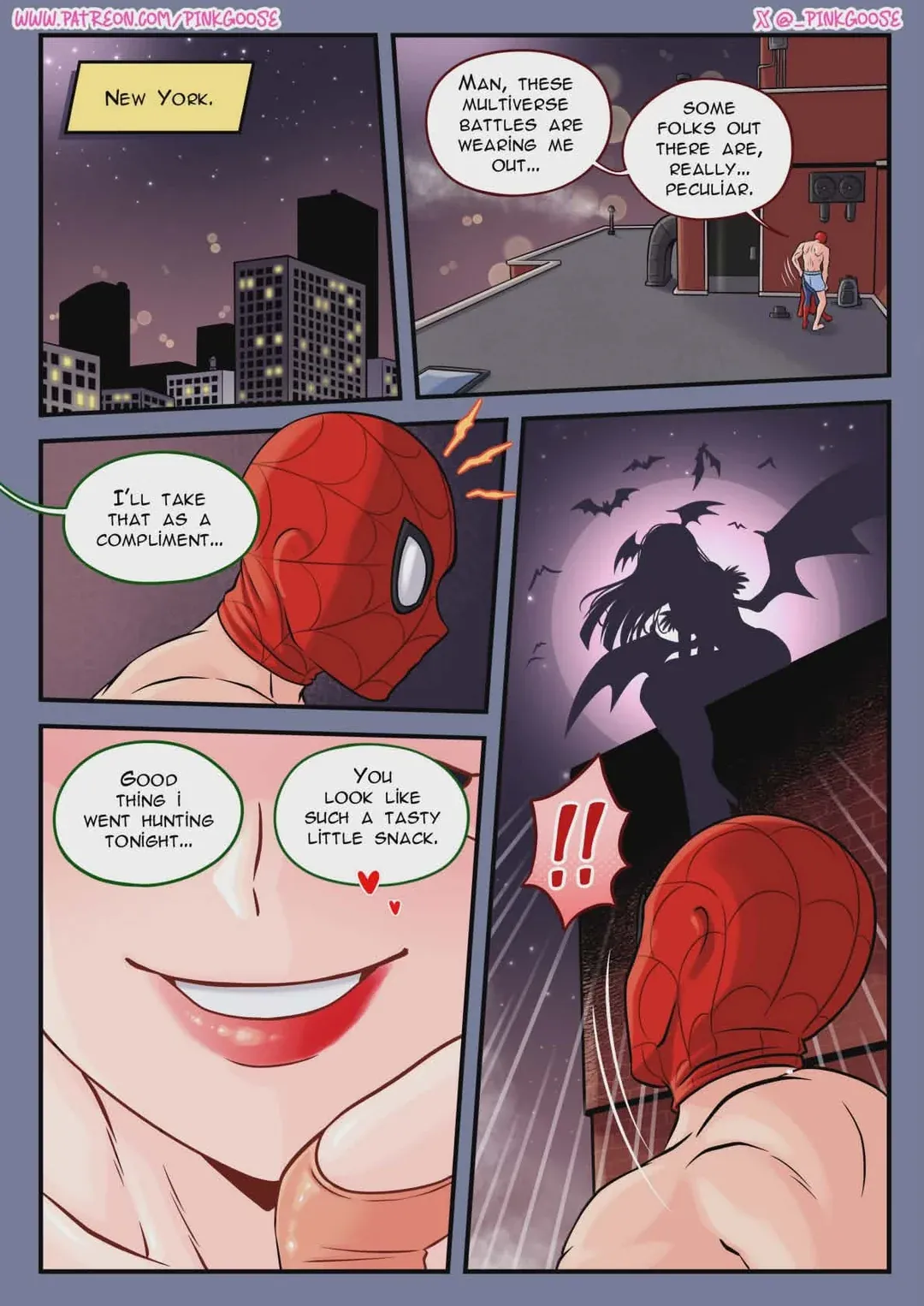 Morrigan x Spidey page 2 full