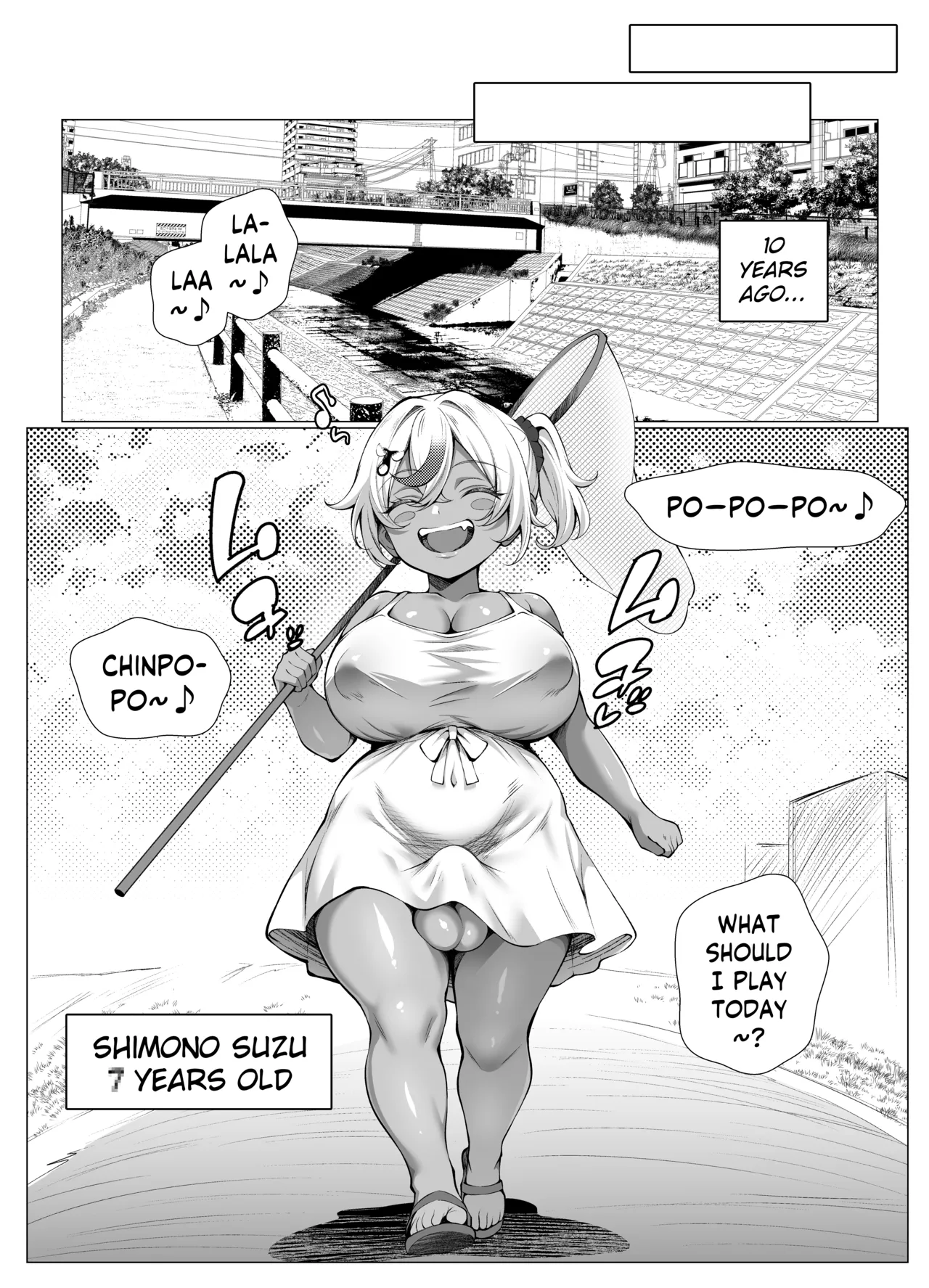 Dekachin Futanari Gal ~Suzu-chan no Chi Nichijou~ page 5 full