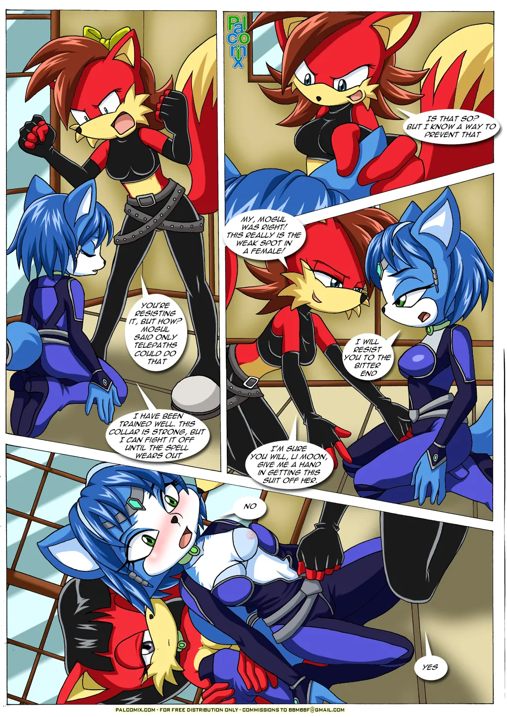 Mobius Unleashed: Foxxxes page 6 full
