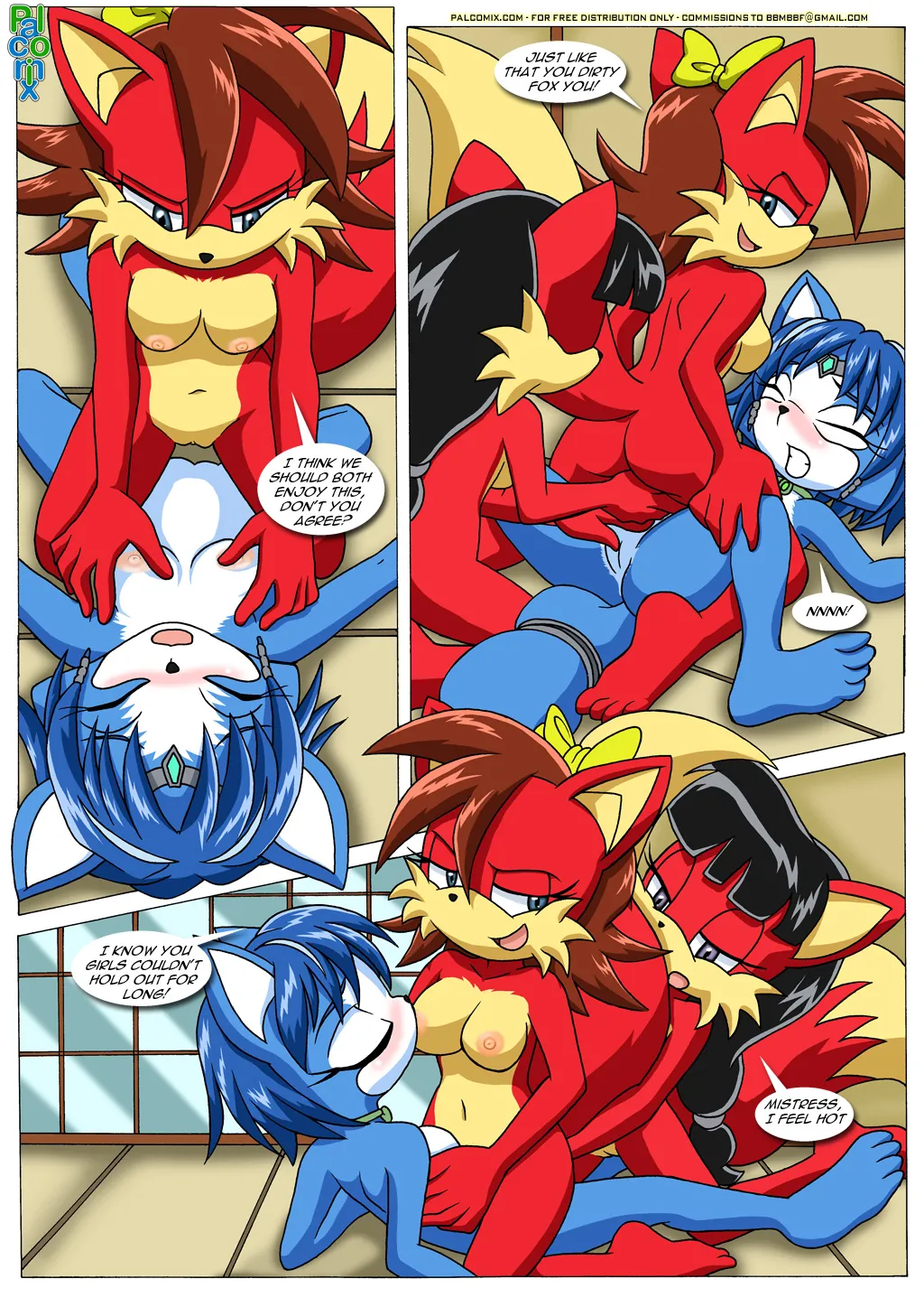Mobius Unleashed: Foxxxes page 9 full