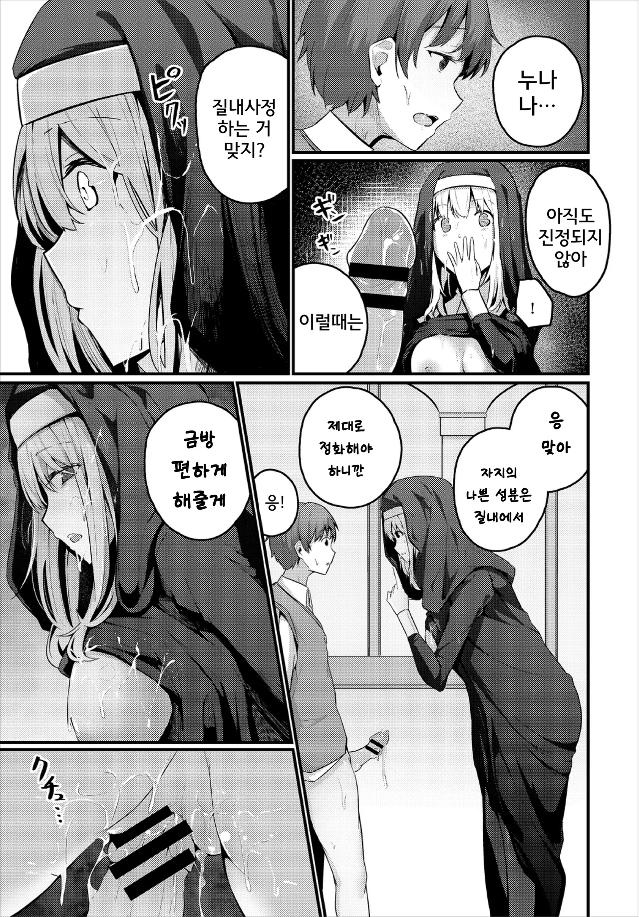 Sister no Wasuremono | 수녀의 잃어버린 것 page 9 full