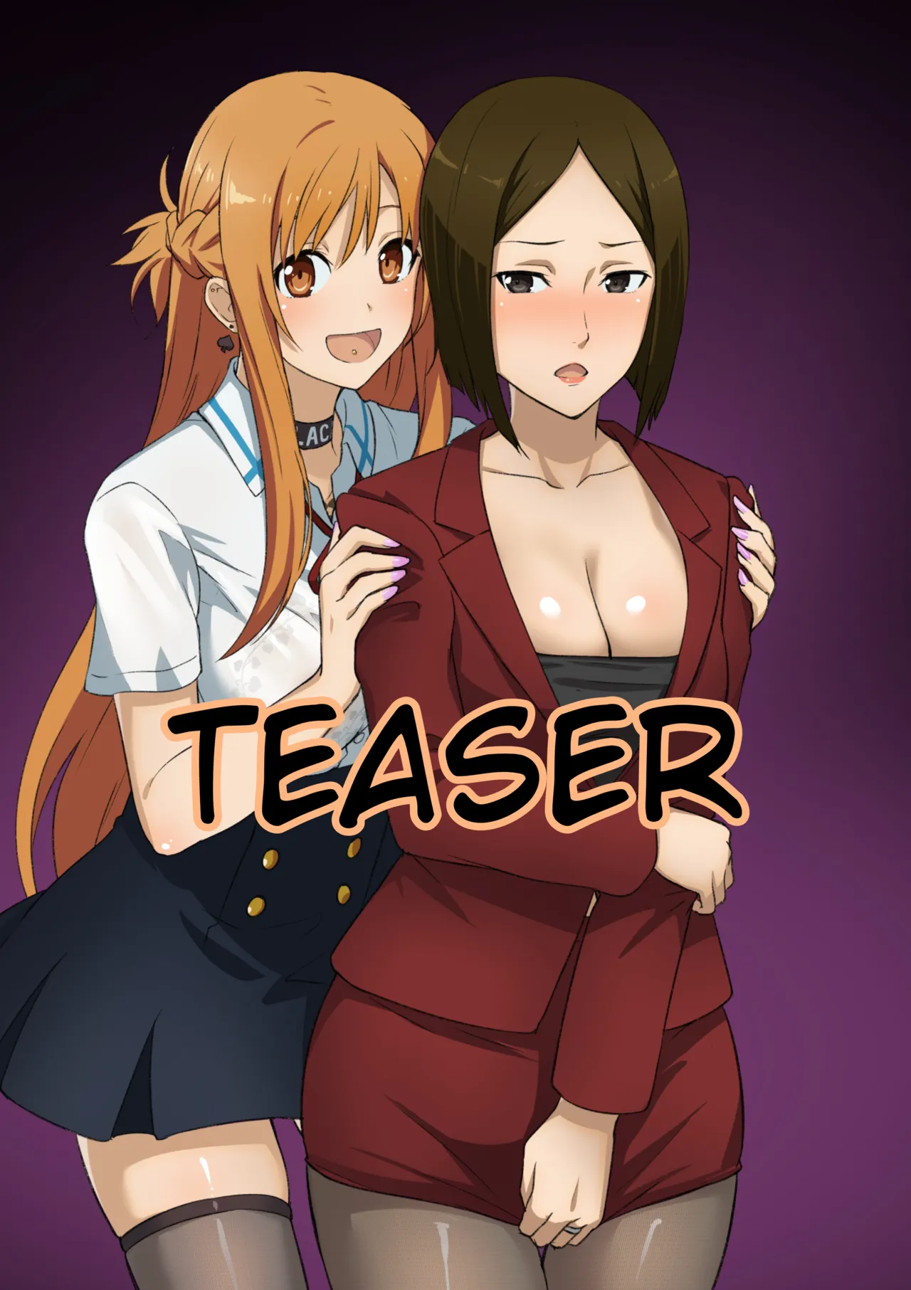 Asuna &amp; Kyouko | Mother and Daughter Blacked page 1 full