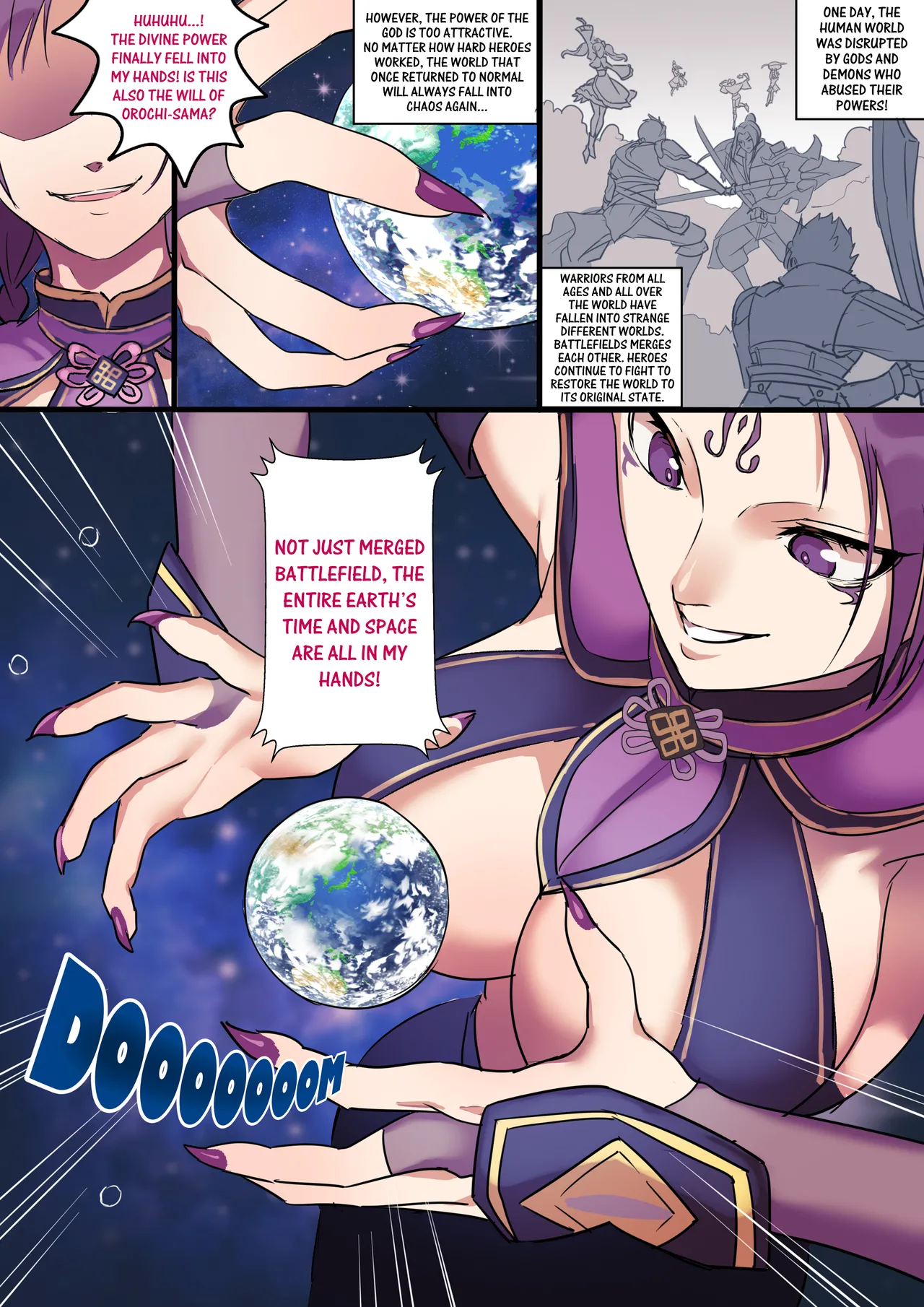 Gunka Ranbu | Gigantic Warrior Girls page 2 full