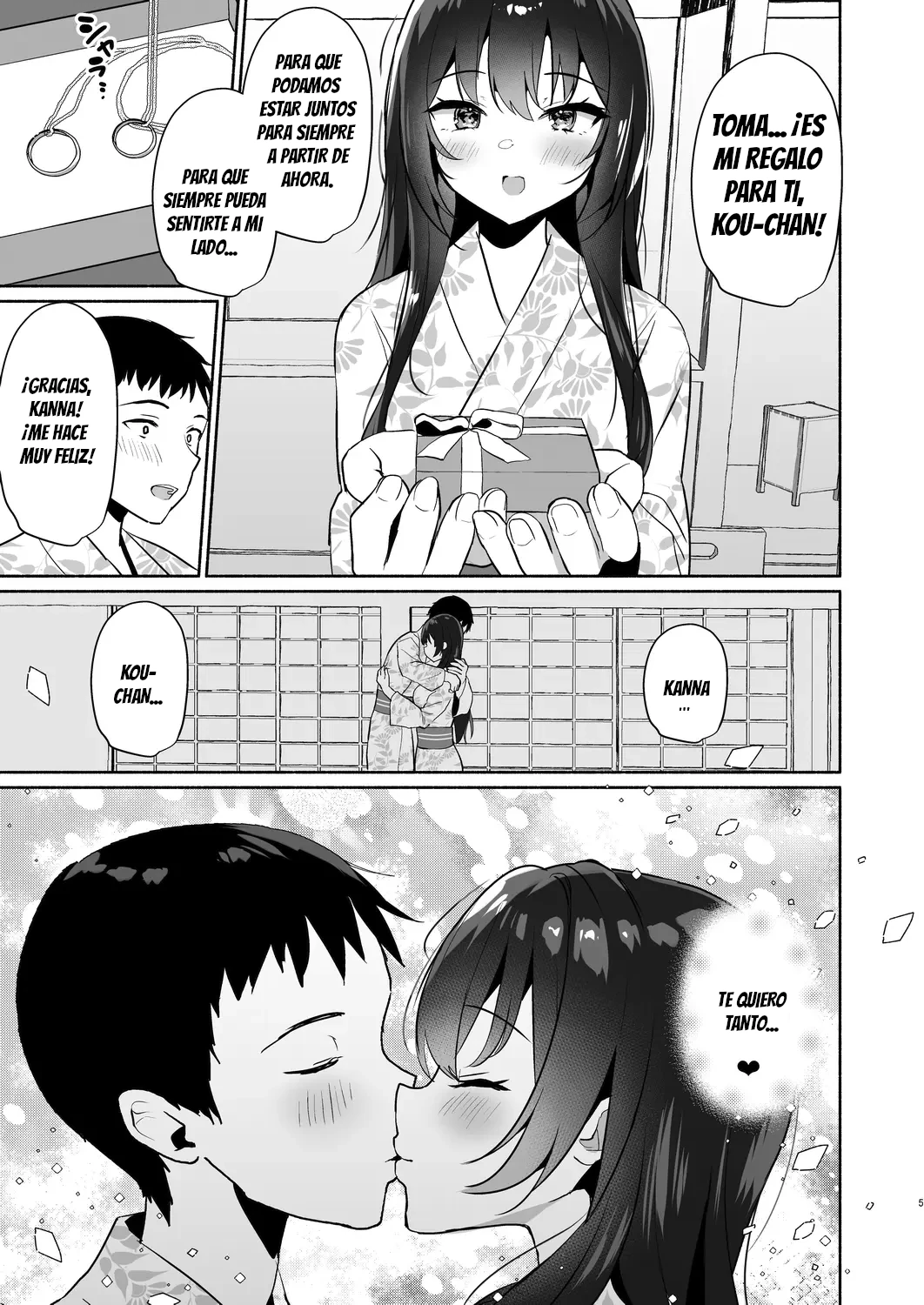 Boku no Kanojo wa Midasareru -Ryokan Hen-｜Mi Novia es Follada -En la Posada- page 4 full