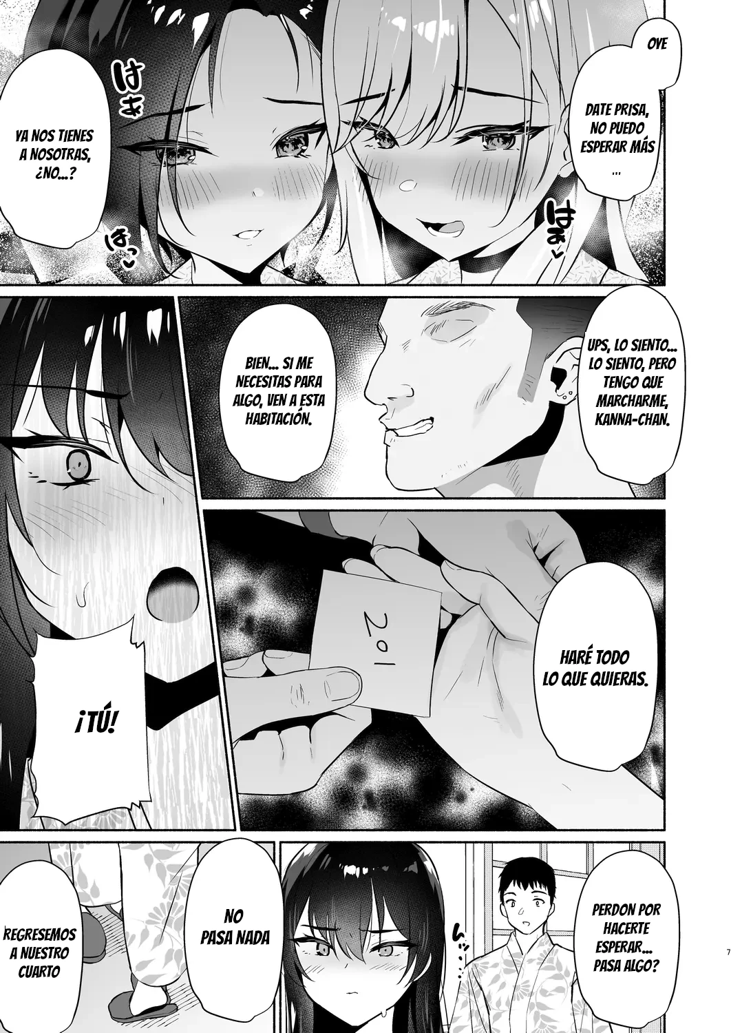 Boku no Kanojo wa Midasareru -Ryokan Hen-｜Mi Novia es Follada -En la Posada- page 6 full