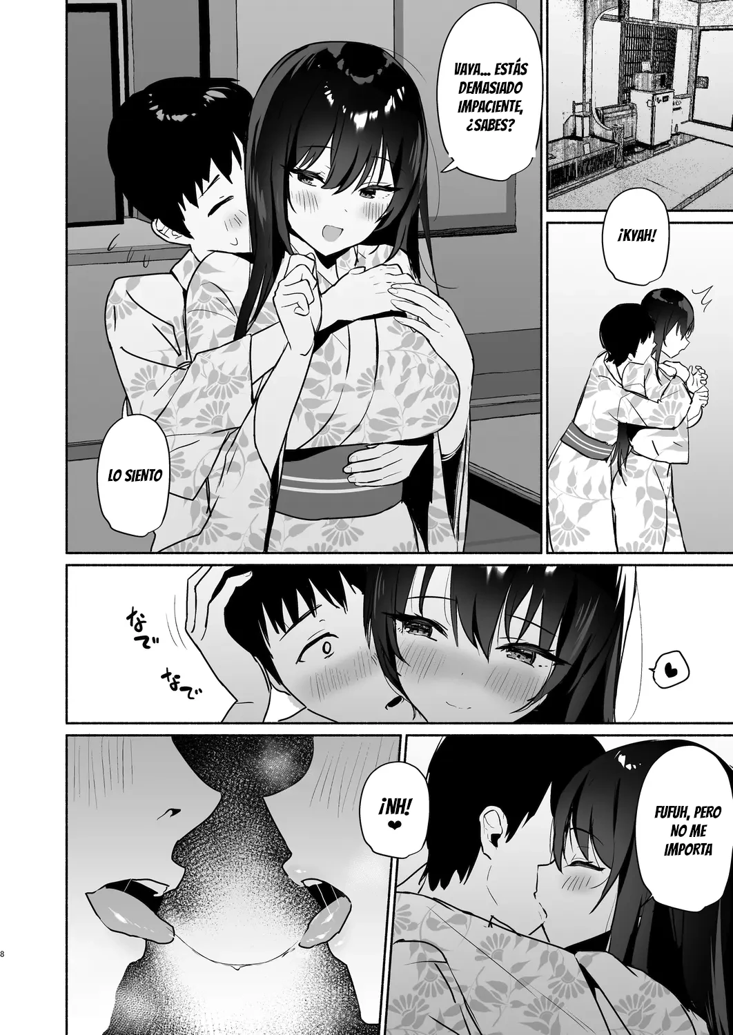 Boku no Kanojo wa Midasareru -Ryokan Hen-｜Mi Novia es Follada -En la Posada- page 7 full