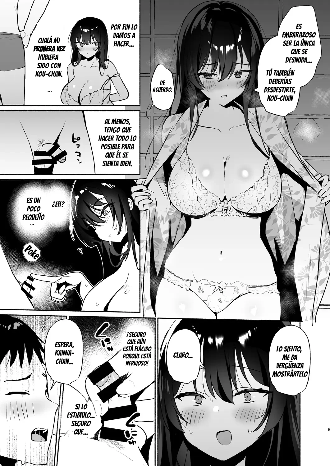 Boku no Kanojo wa Midasareru -Ryokan Hen-｜Mi Novia es Follada -En la Posada- page 8 full