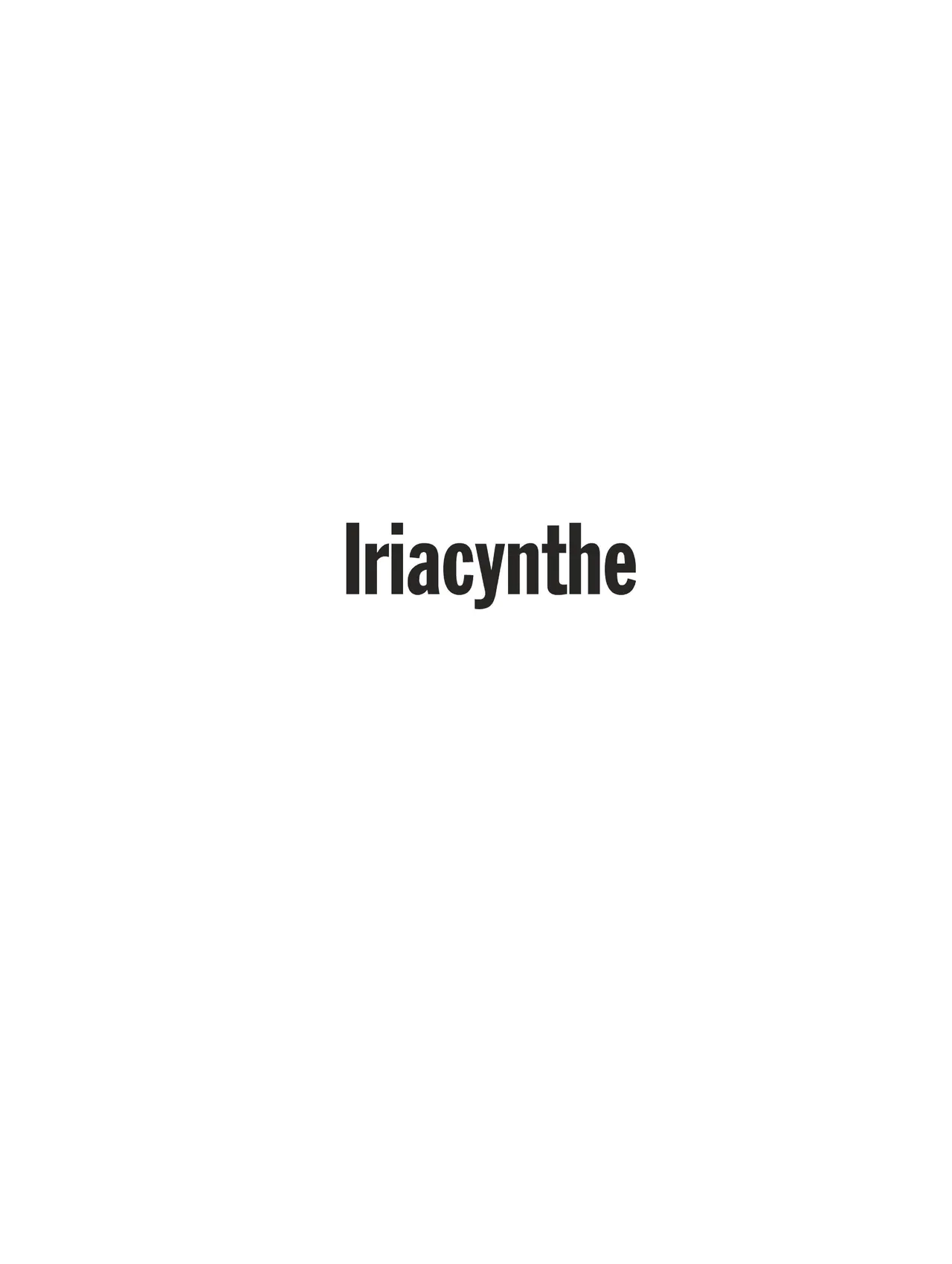 Iriacynthe Intégrale NB page 2 full
