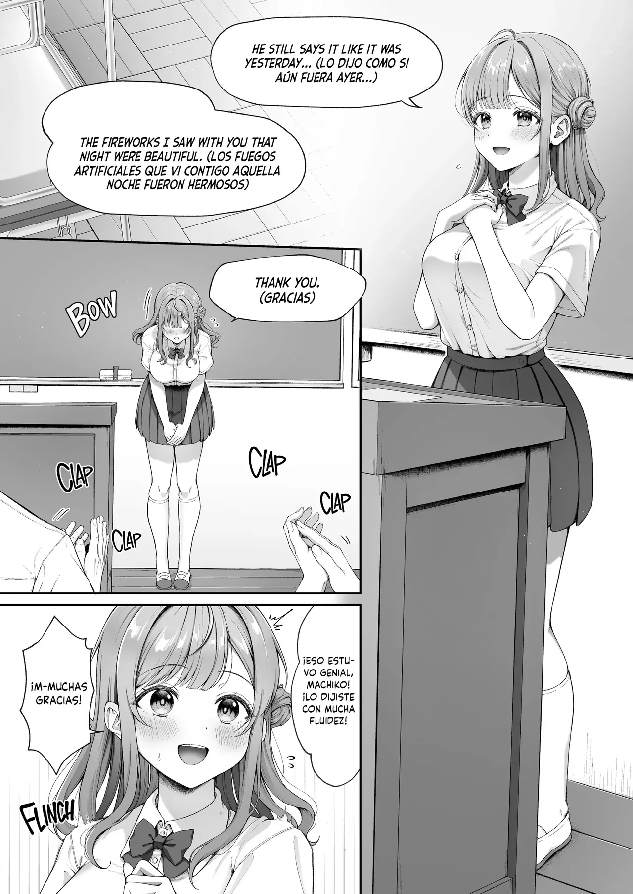 Summer Time Homestay ni Kita Dekachin Ryuugakusei ni Kaihatsu sareta Shojo | Un Verano Con El Estudiante De Intercambio page 3 full