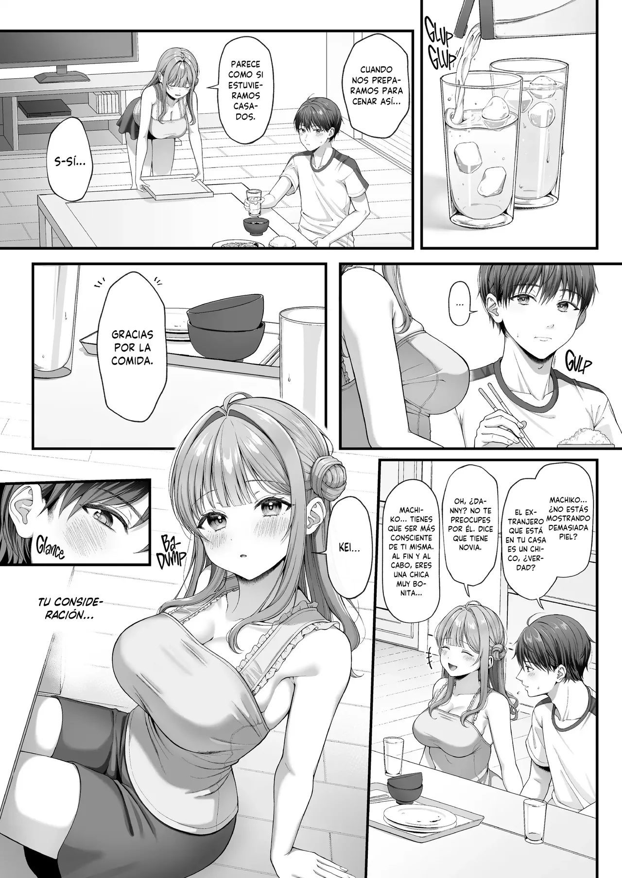 Summer Time Homestay ni Kita Dekachin Ryuugakusei ni Kaihatsu sareta Shojo | Un Verano Con El Estudiante De Intercambio page 7 full