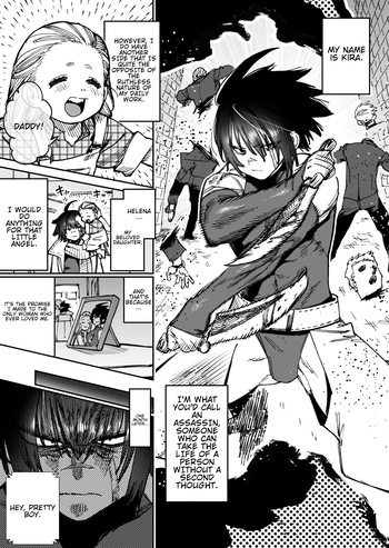 "Mesu Ochi" Sekai Saikyou no Koroshiya Self Mesu-ka Kaizou | The World's Strongest Assassin Self-Feminization cover