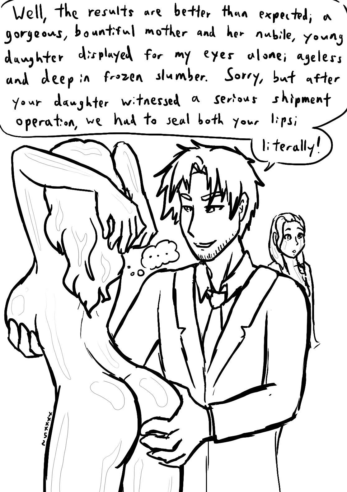 Untitled Petrification Comic page 6 full