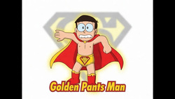Golden Pants Man