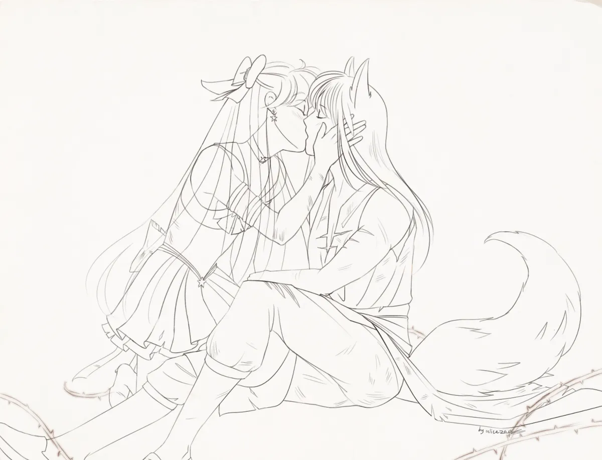 sailor moon art compilation page 2 full