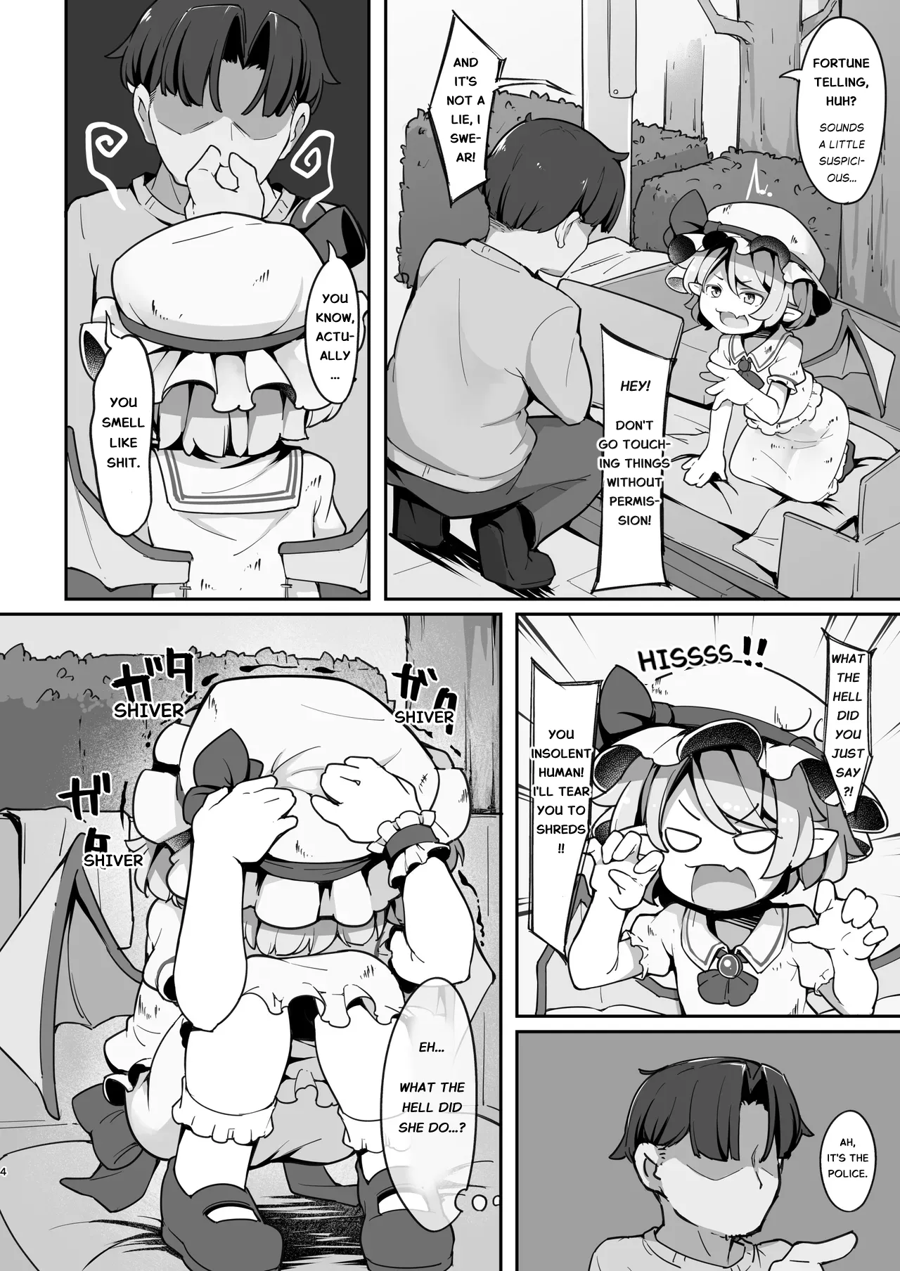 Sondai na Houmuresu Kyuuketsuki wa Shitsukeraretai page 3 full