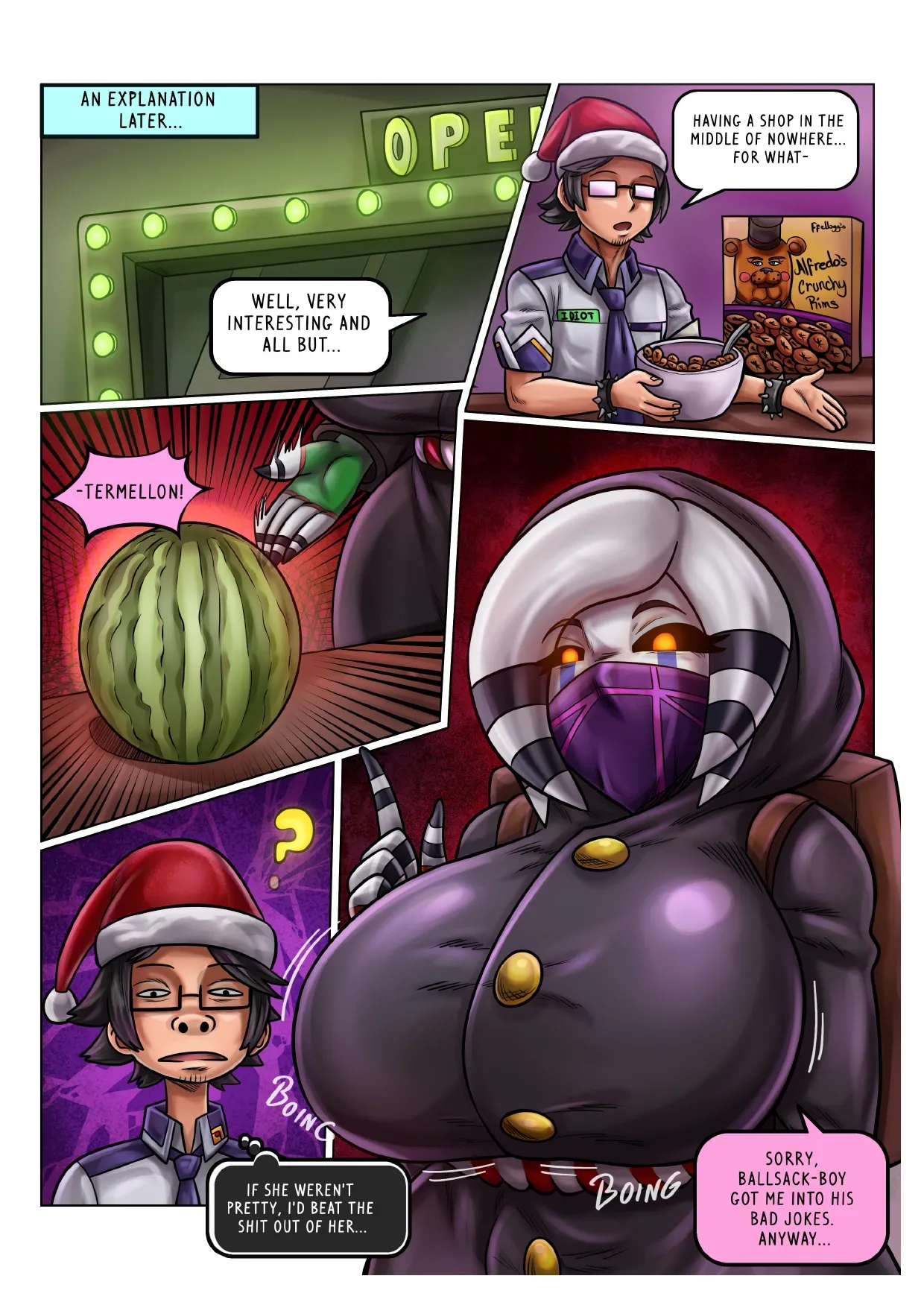 Fap nights at Frennis 7 "THE XMAS OFFER" page 7 full