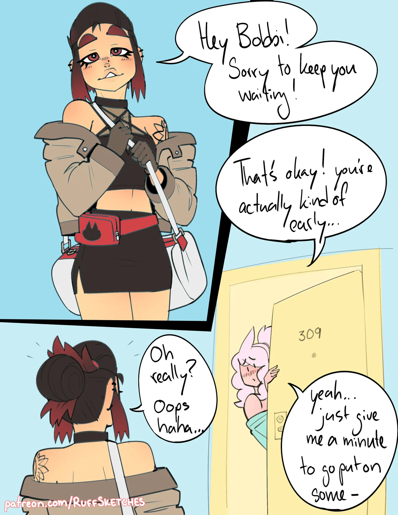 Bobbi comic page 7 full