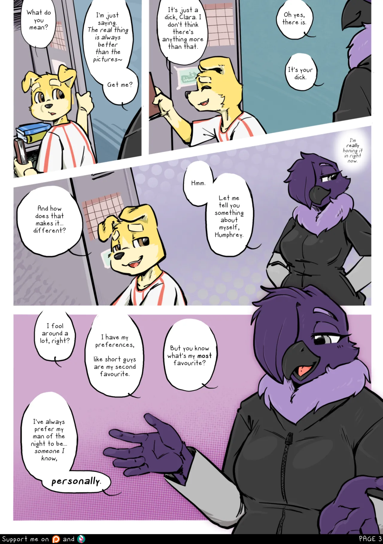 On Her Own page 3 full