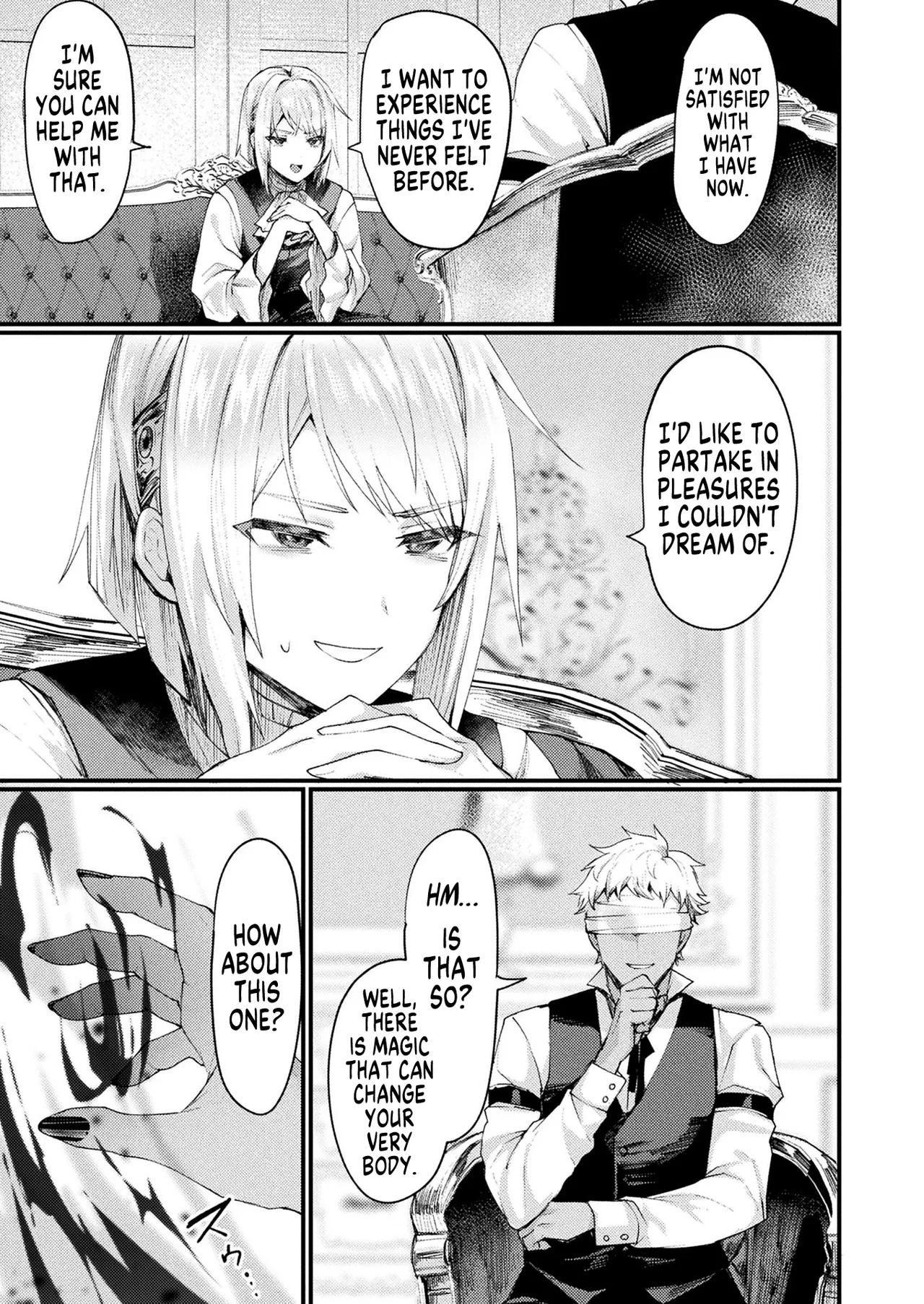 Igyou Jotaika-den -Daraku Shita Kizoku- | Tales of Bizarre Feminizations -Depraved Aristocrat- page 5 full