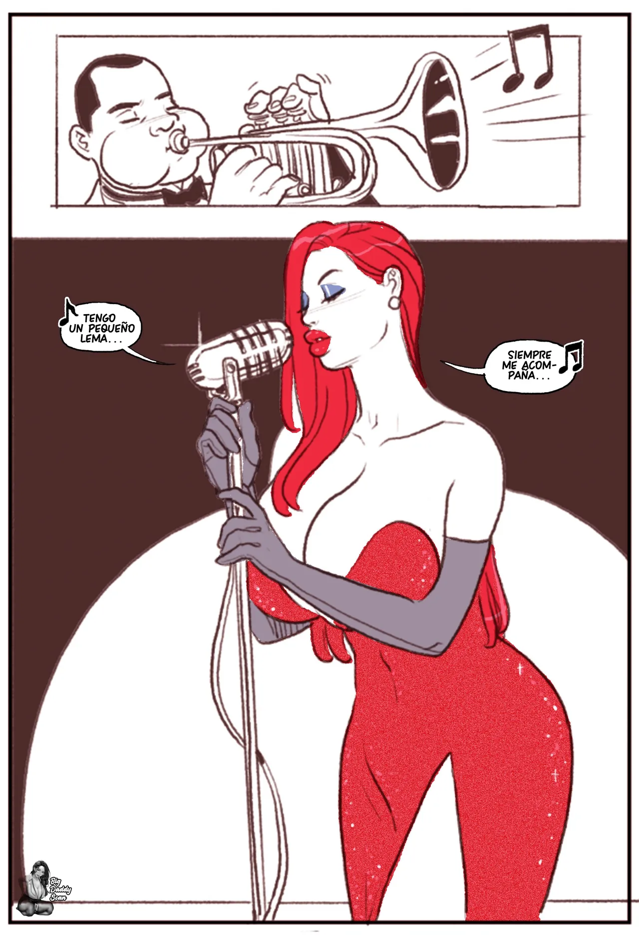 Mandrill ~Quien Se Follo A Jessica Rabbit~ page 8 full